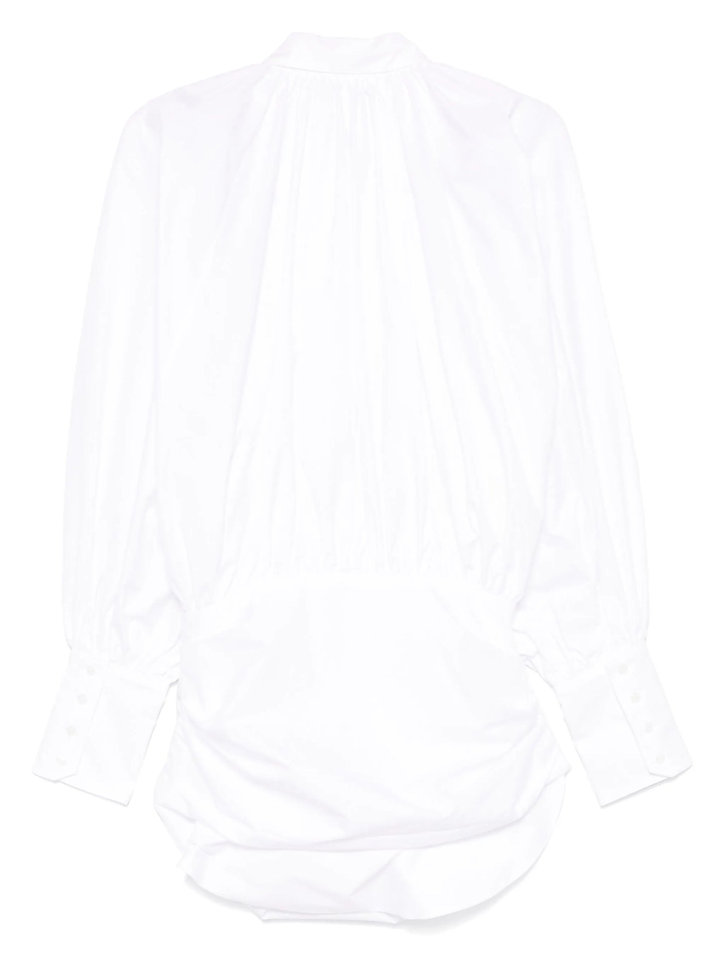 poplin mini dress