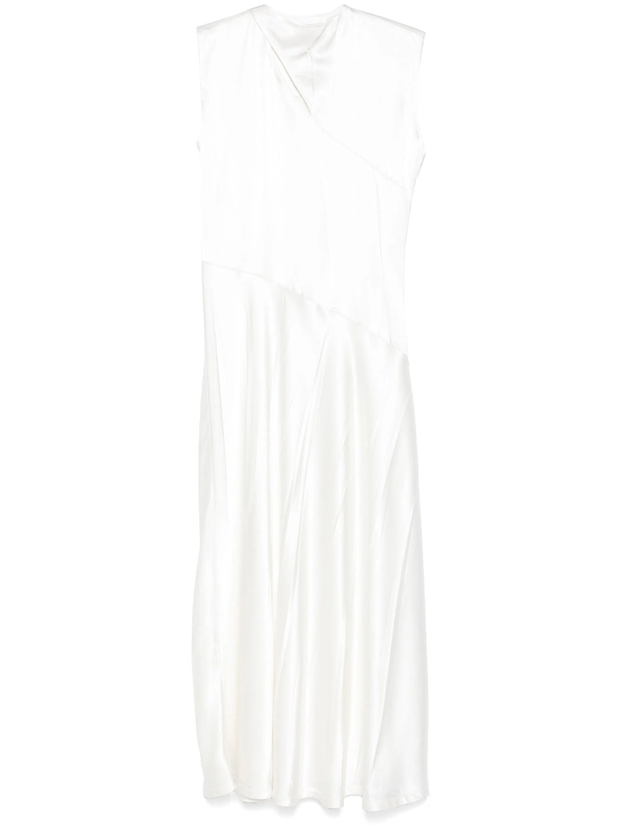 satin midi dress