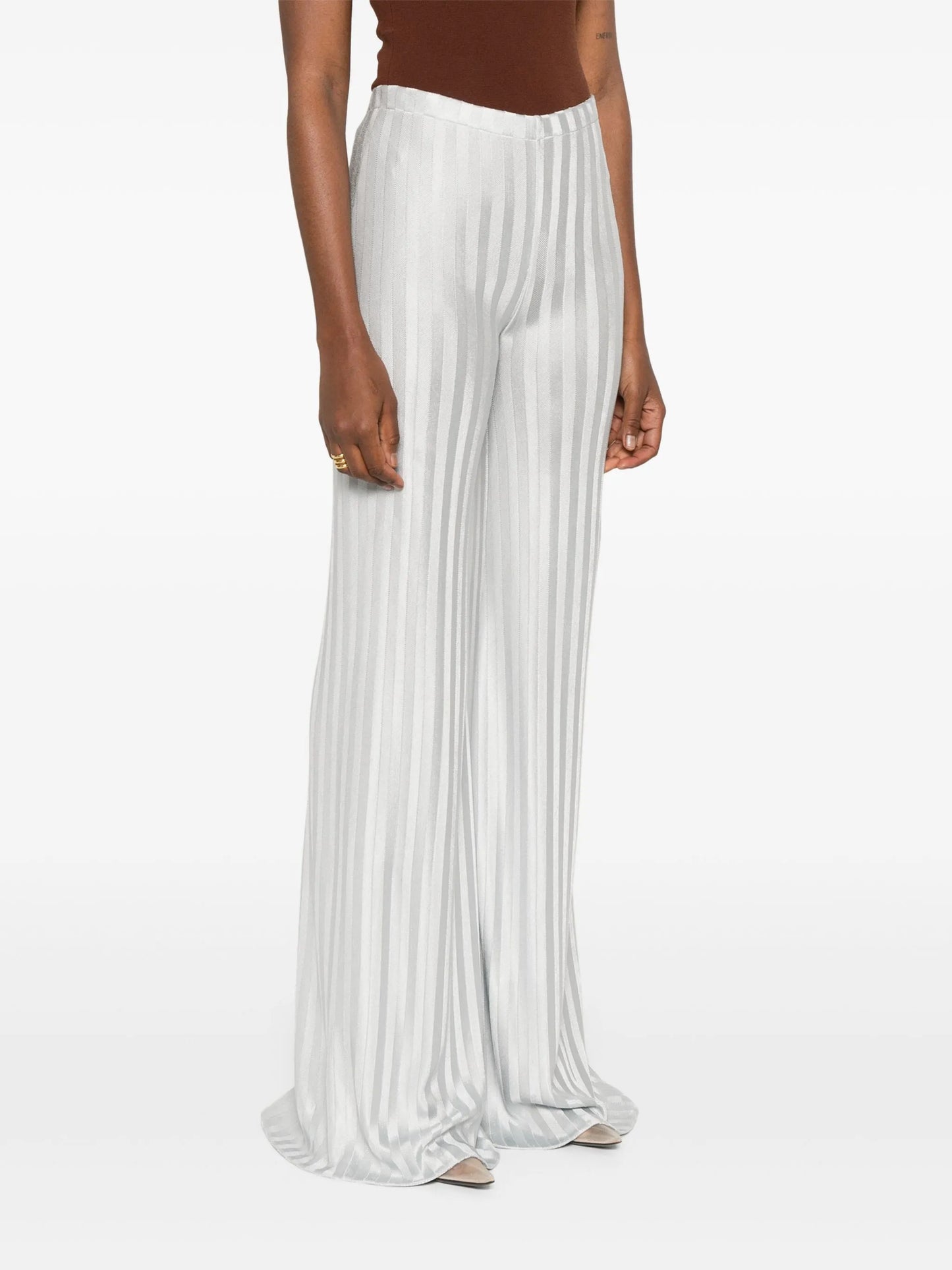 knitted palazzo pants