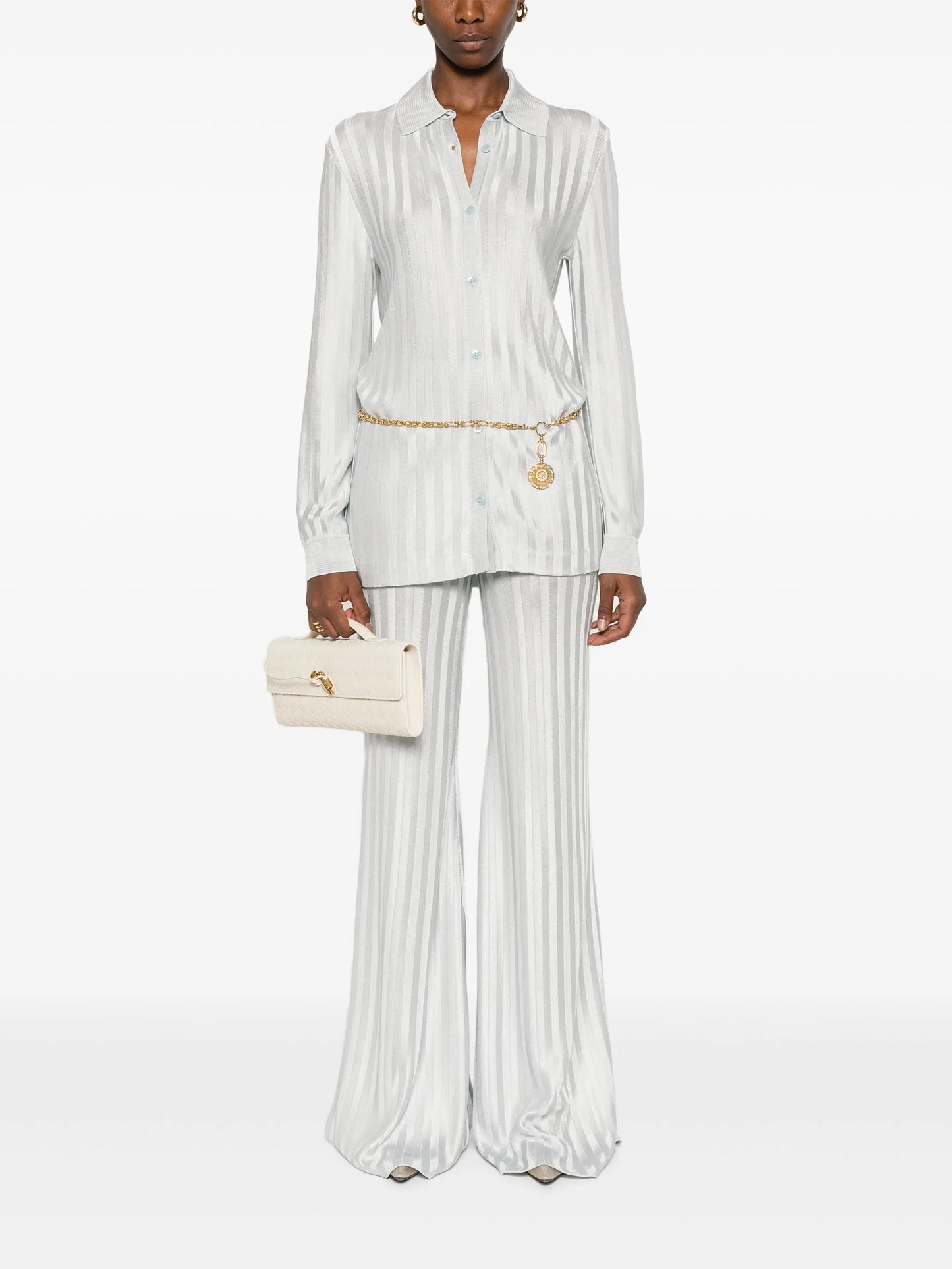 knitted palazzo pants