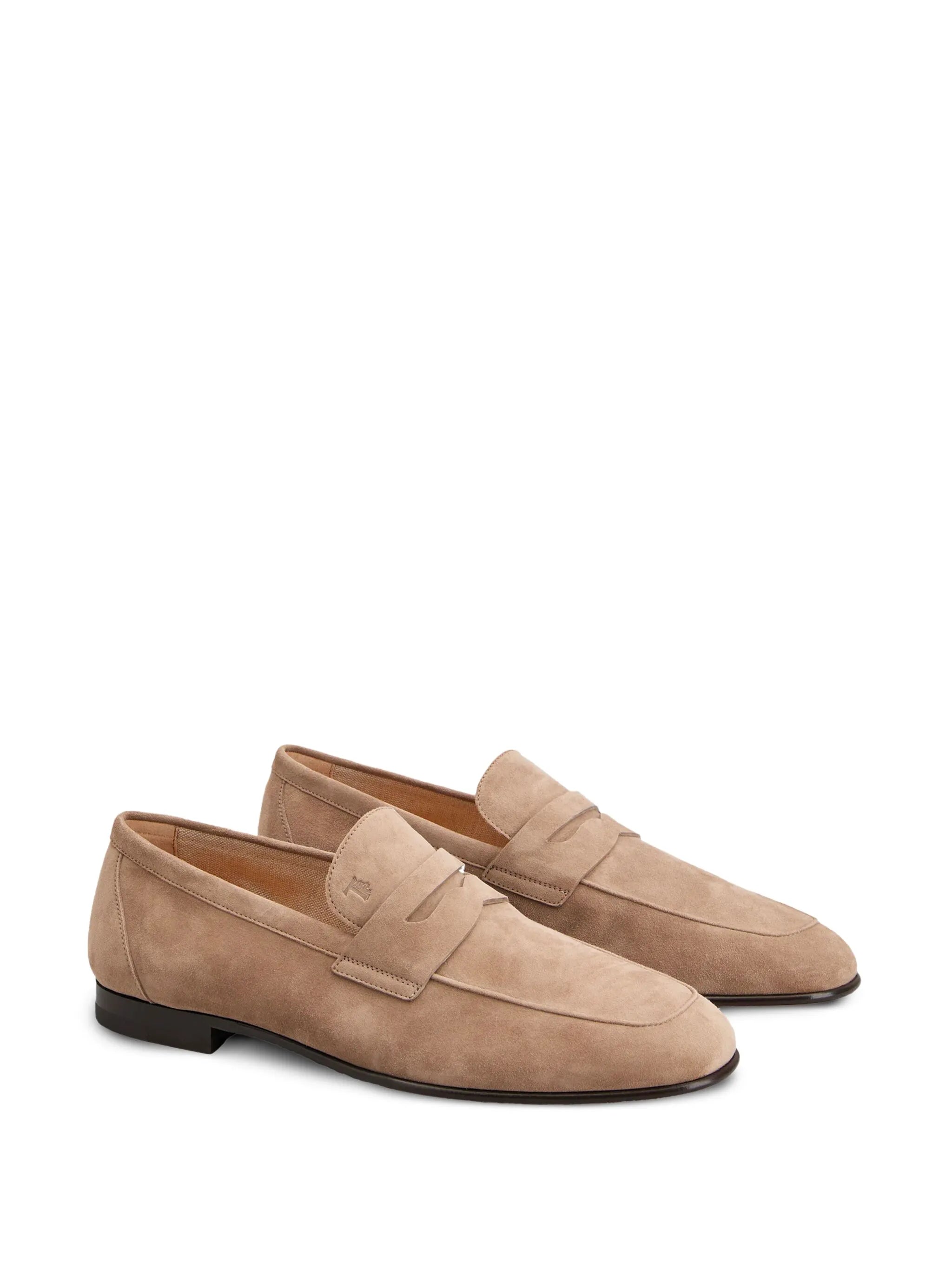 leather loafers