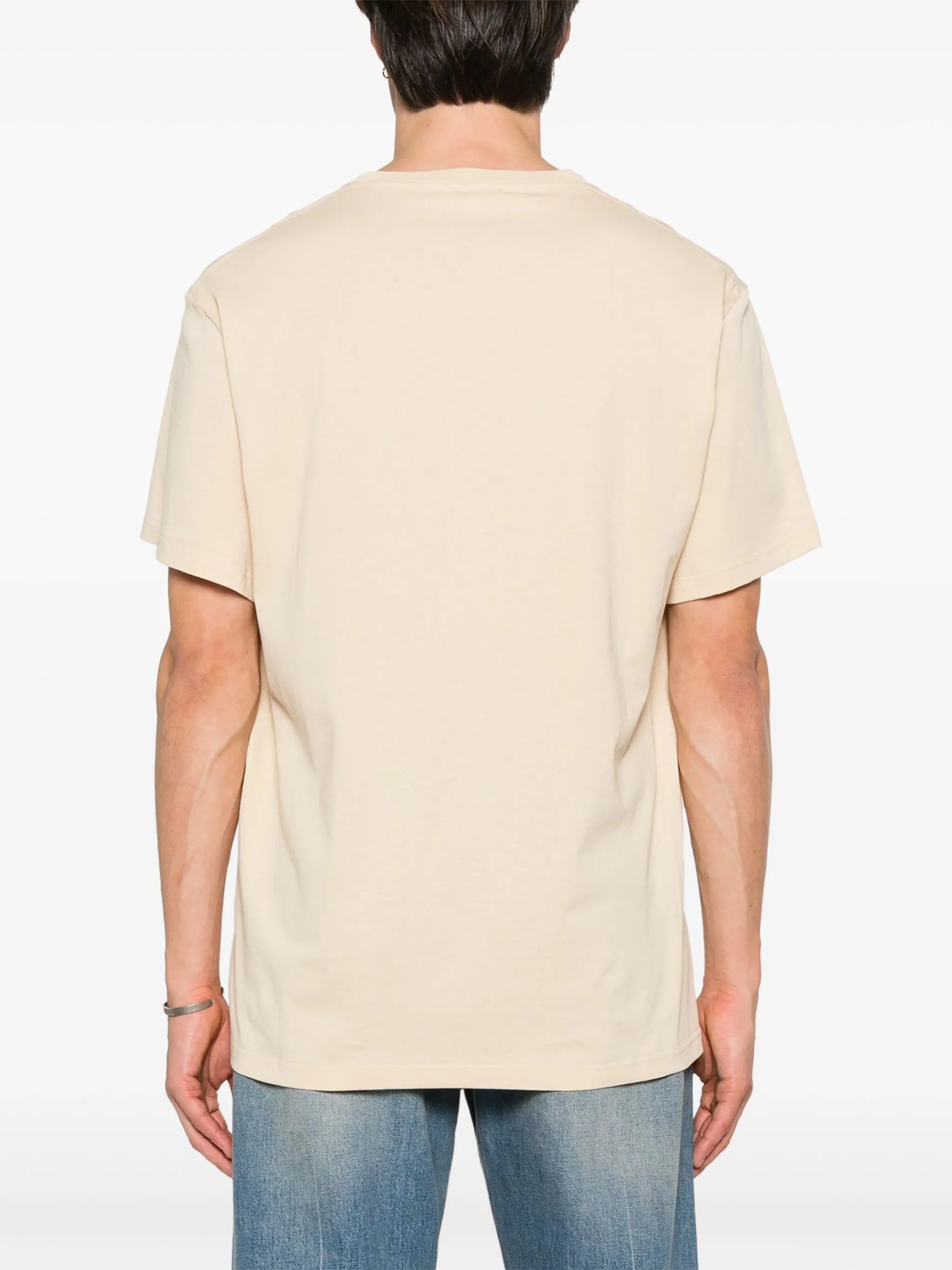 painting-print T-shirt