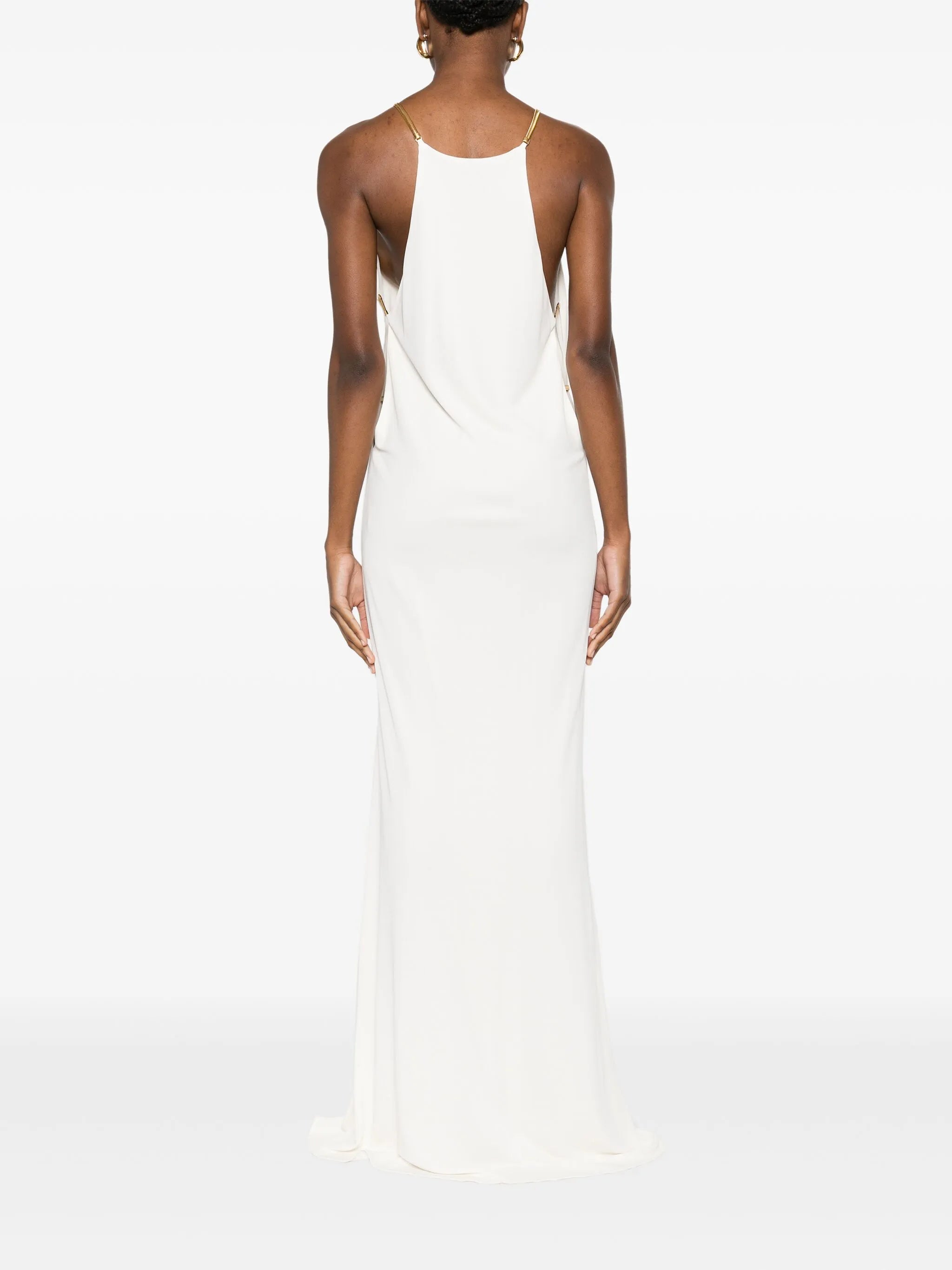 belted maxi dress