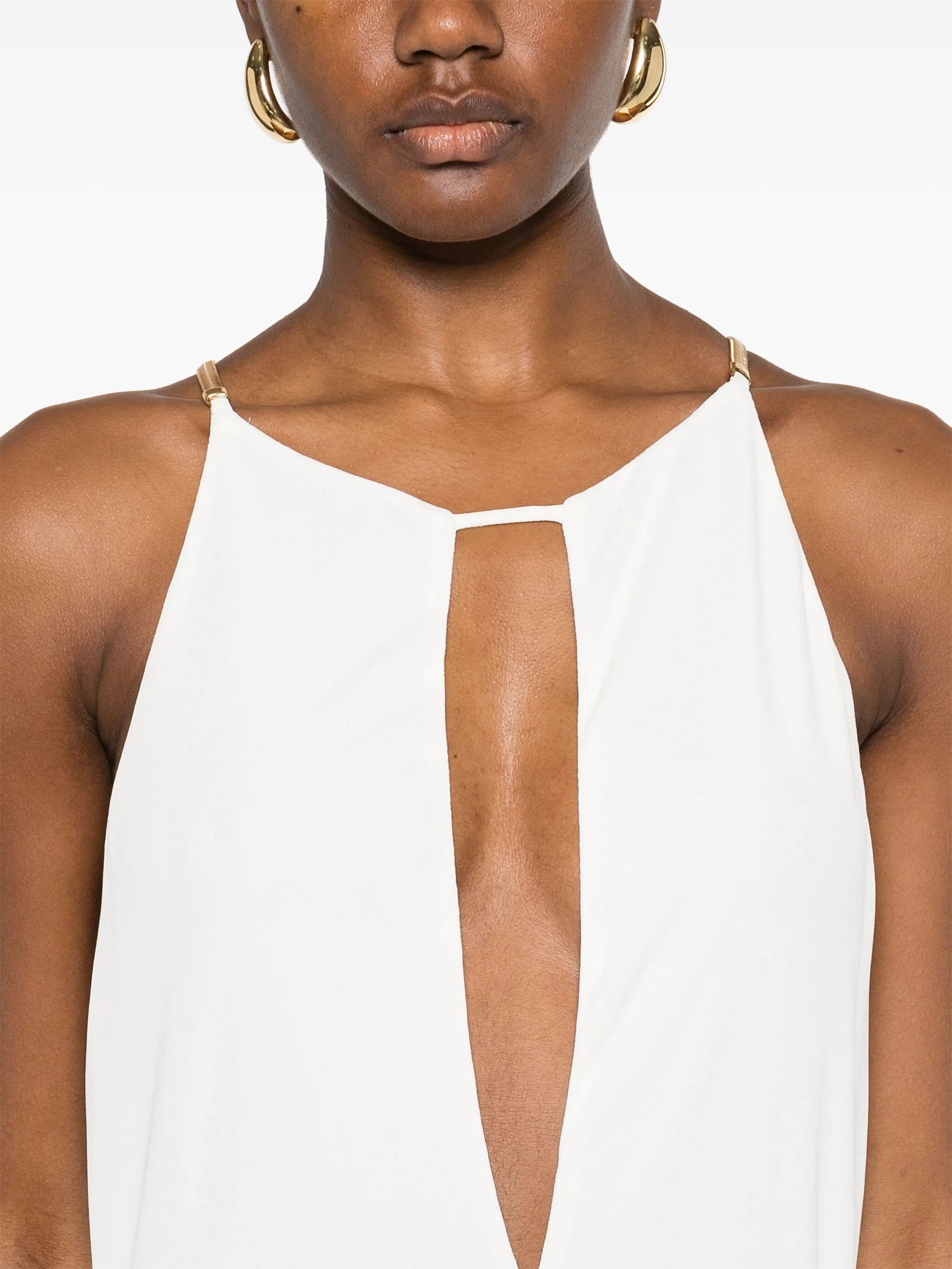 belted maxi dress