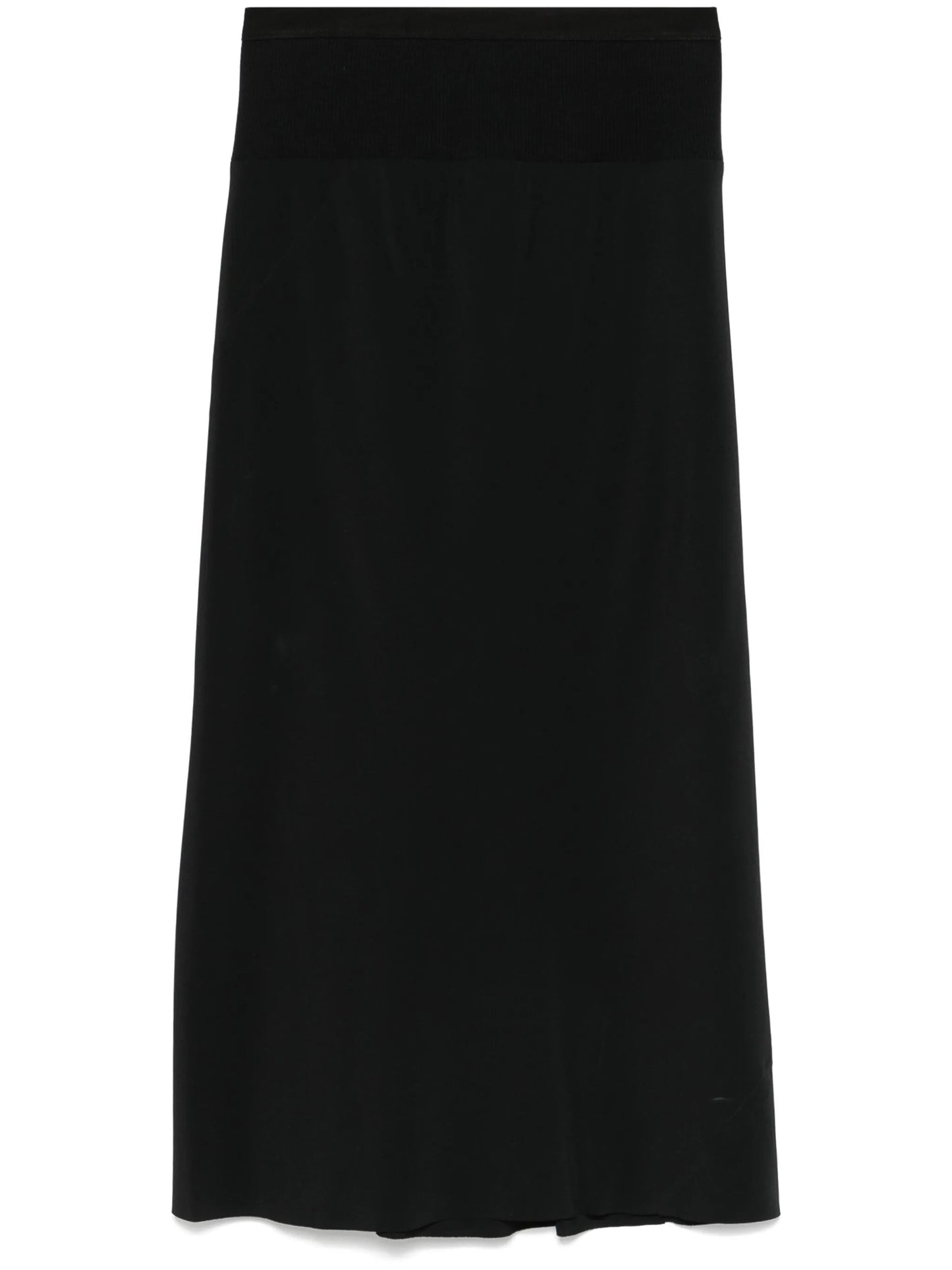 Knee Bias midi skirt