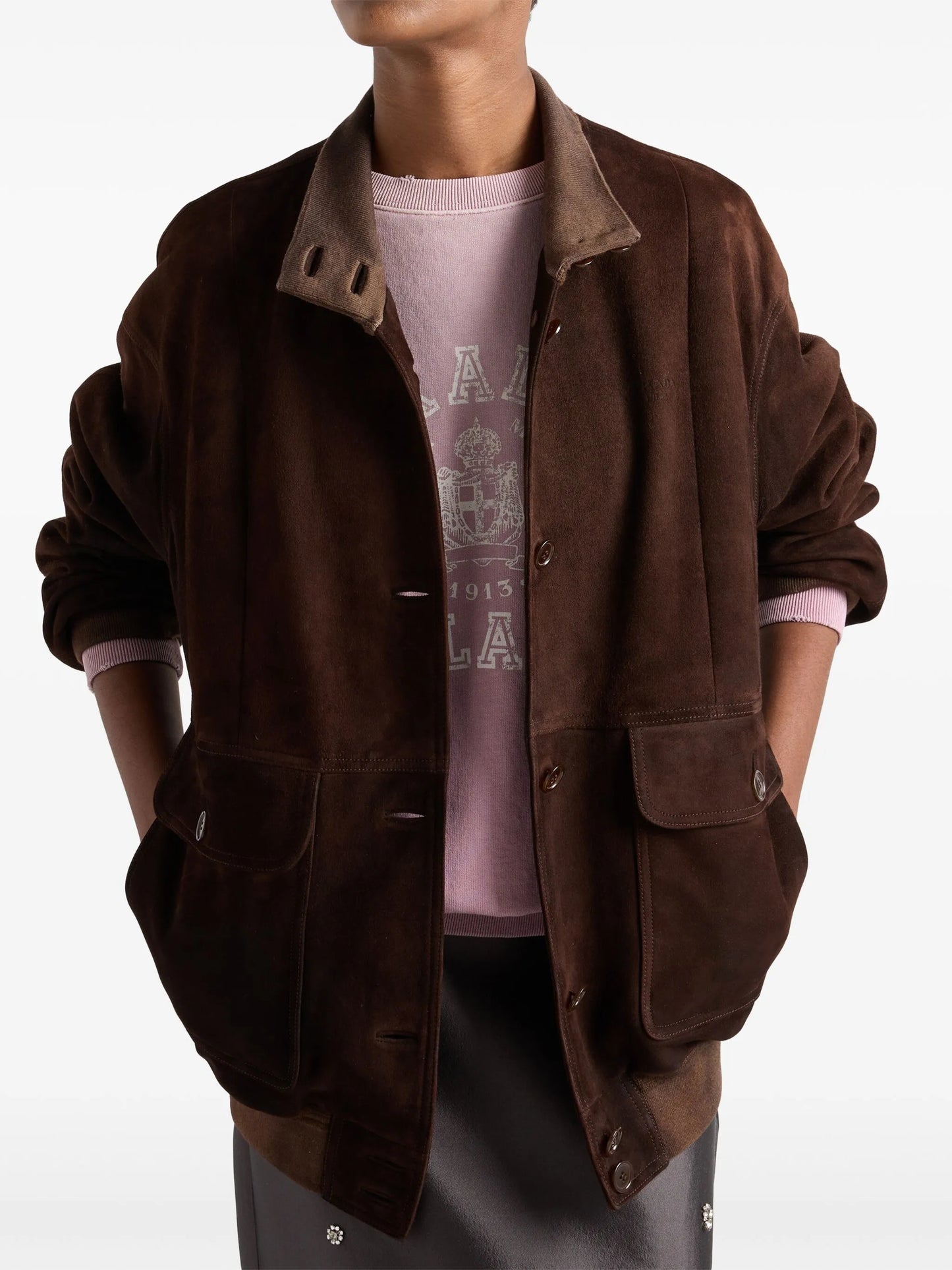 logo-print sweatshirt