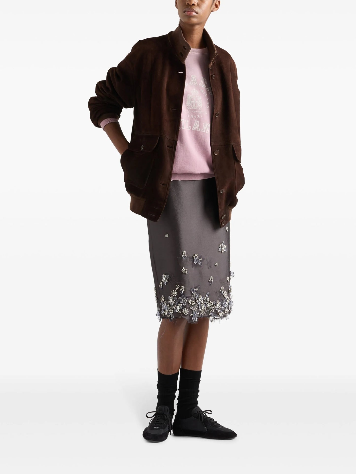 logo-print sweatshirt