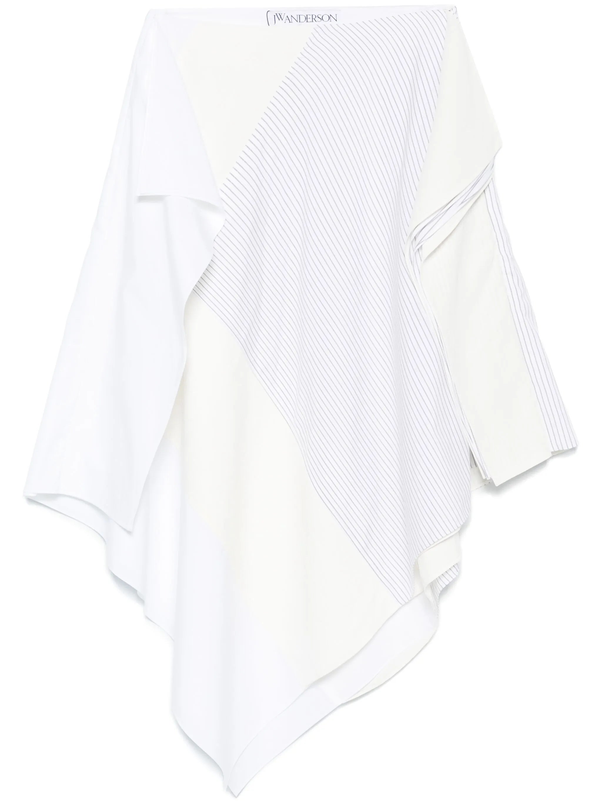 asymmetric midi skirt