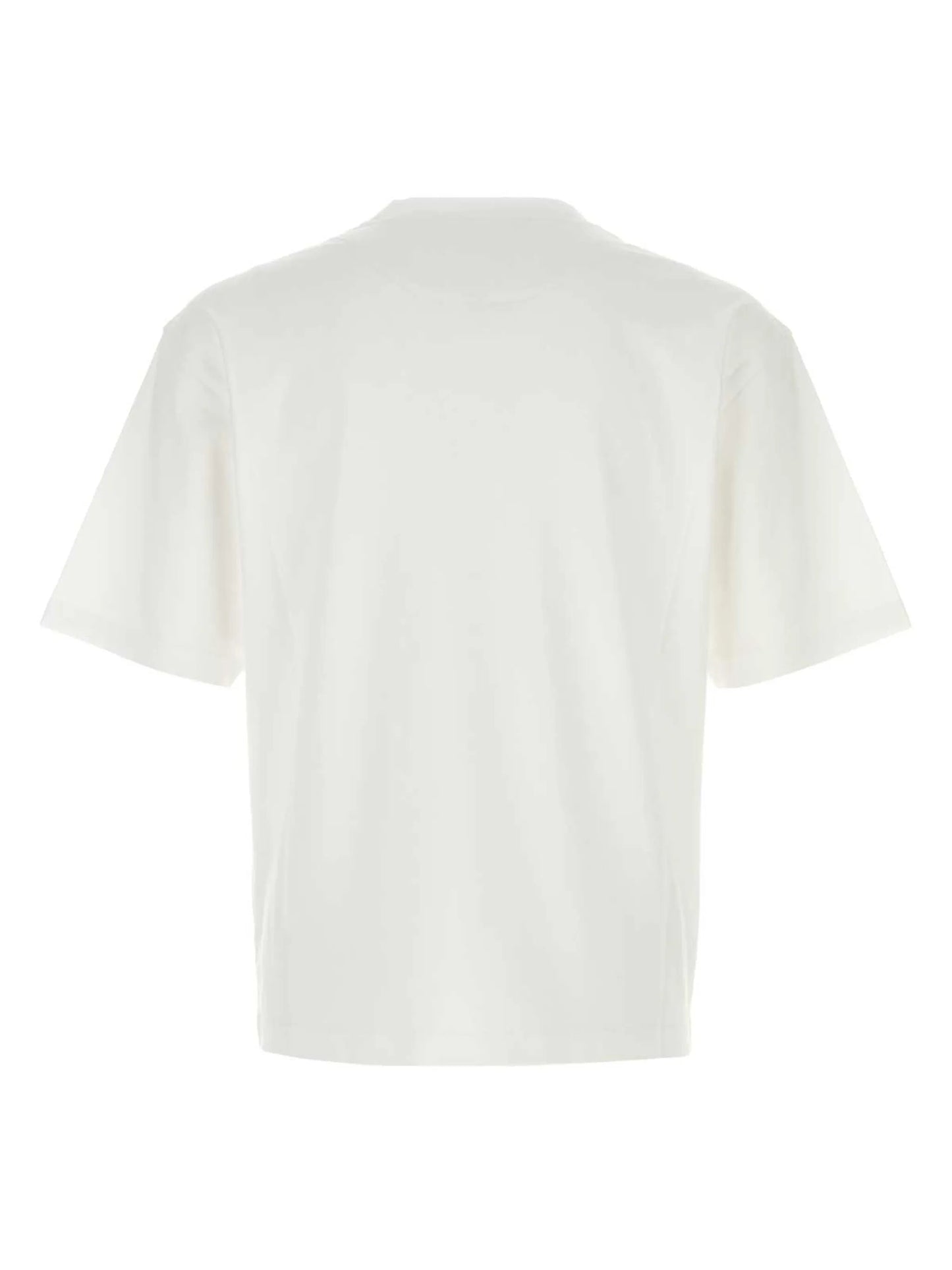 logo-embroidered T-shirt