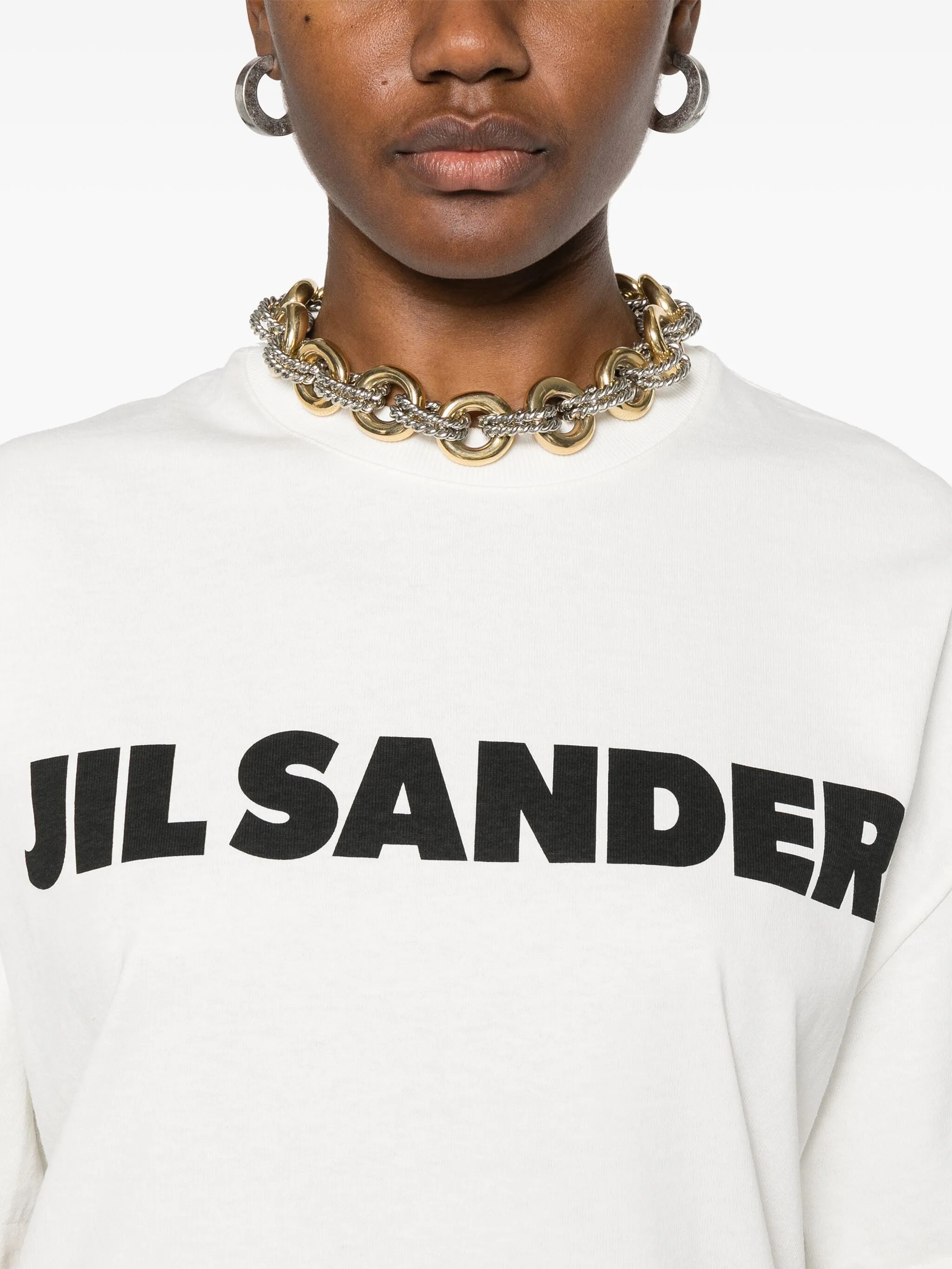 logo-print T-shirt