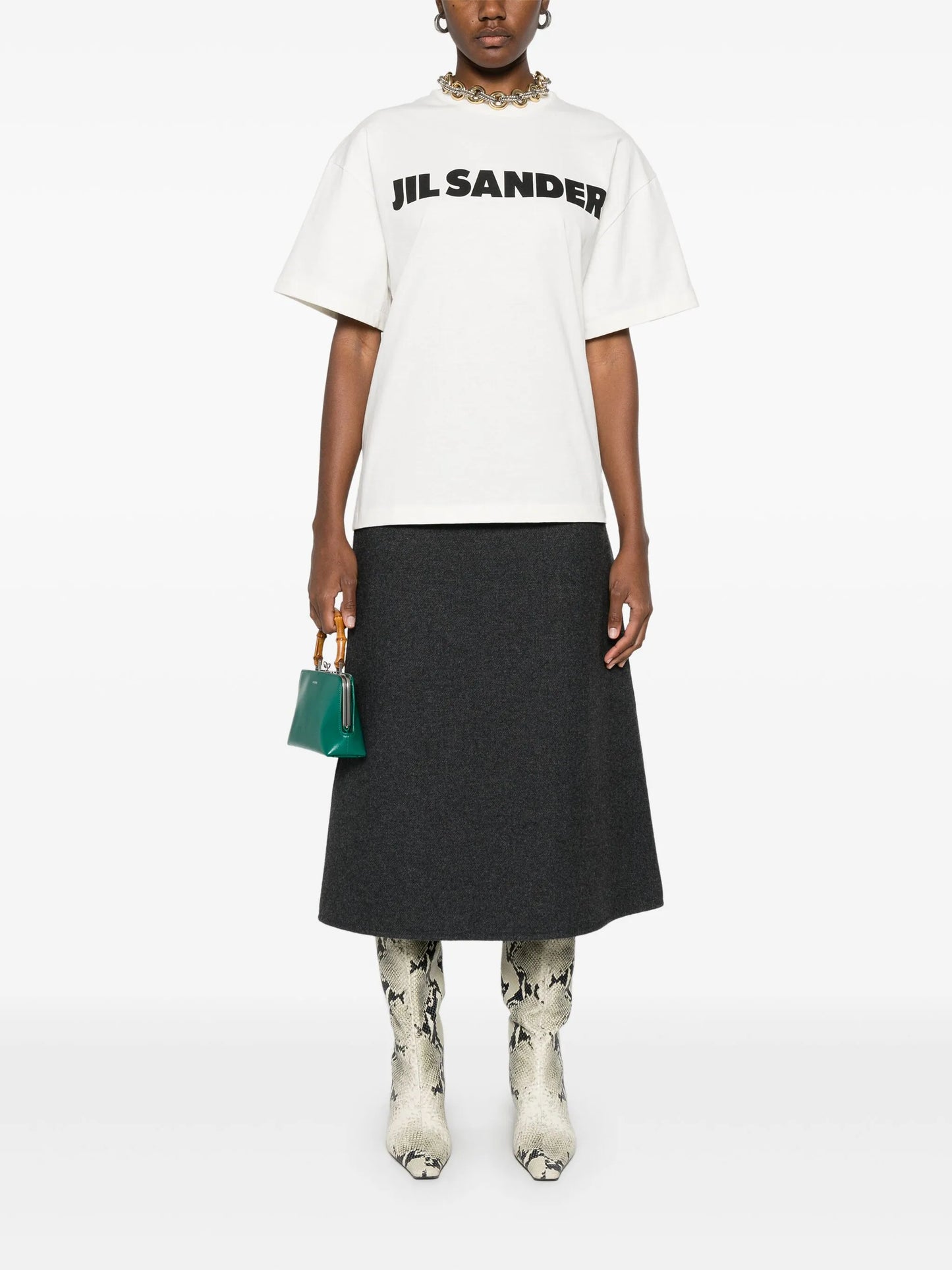 logo-print T-shirt