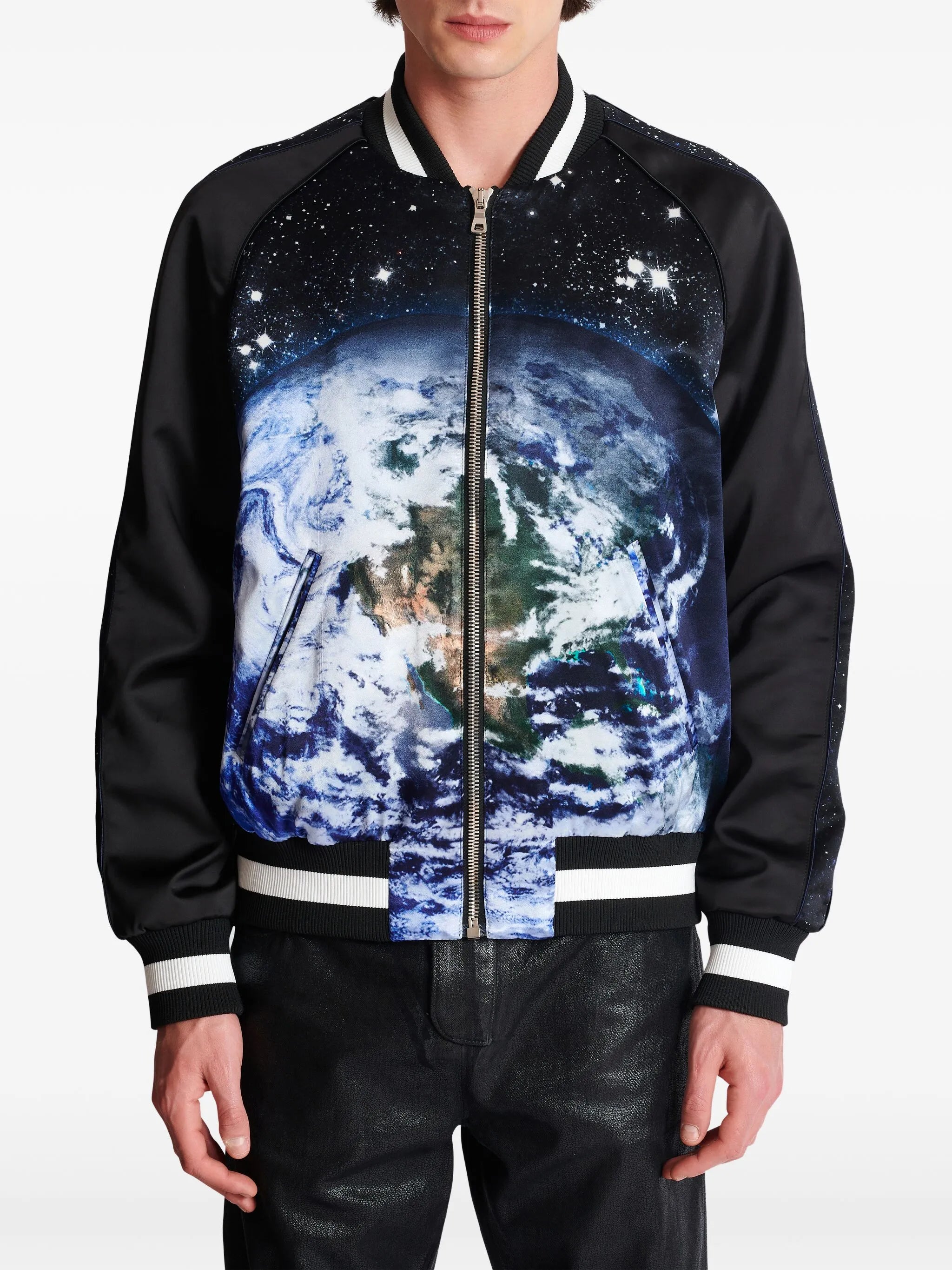 Earth & Stars varsity jacket
