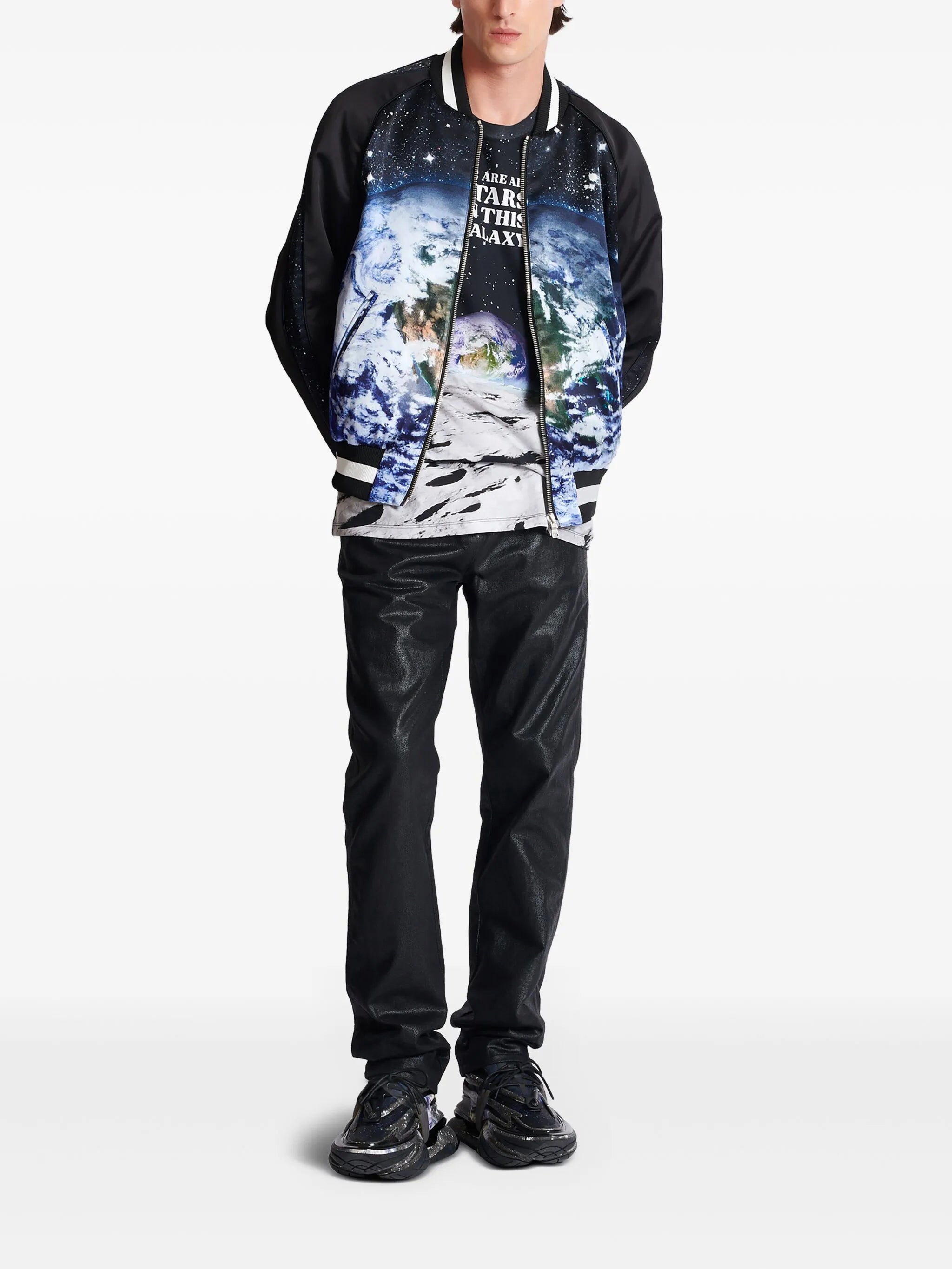 Earth & Stars varsity jacket