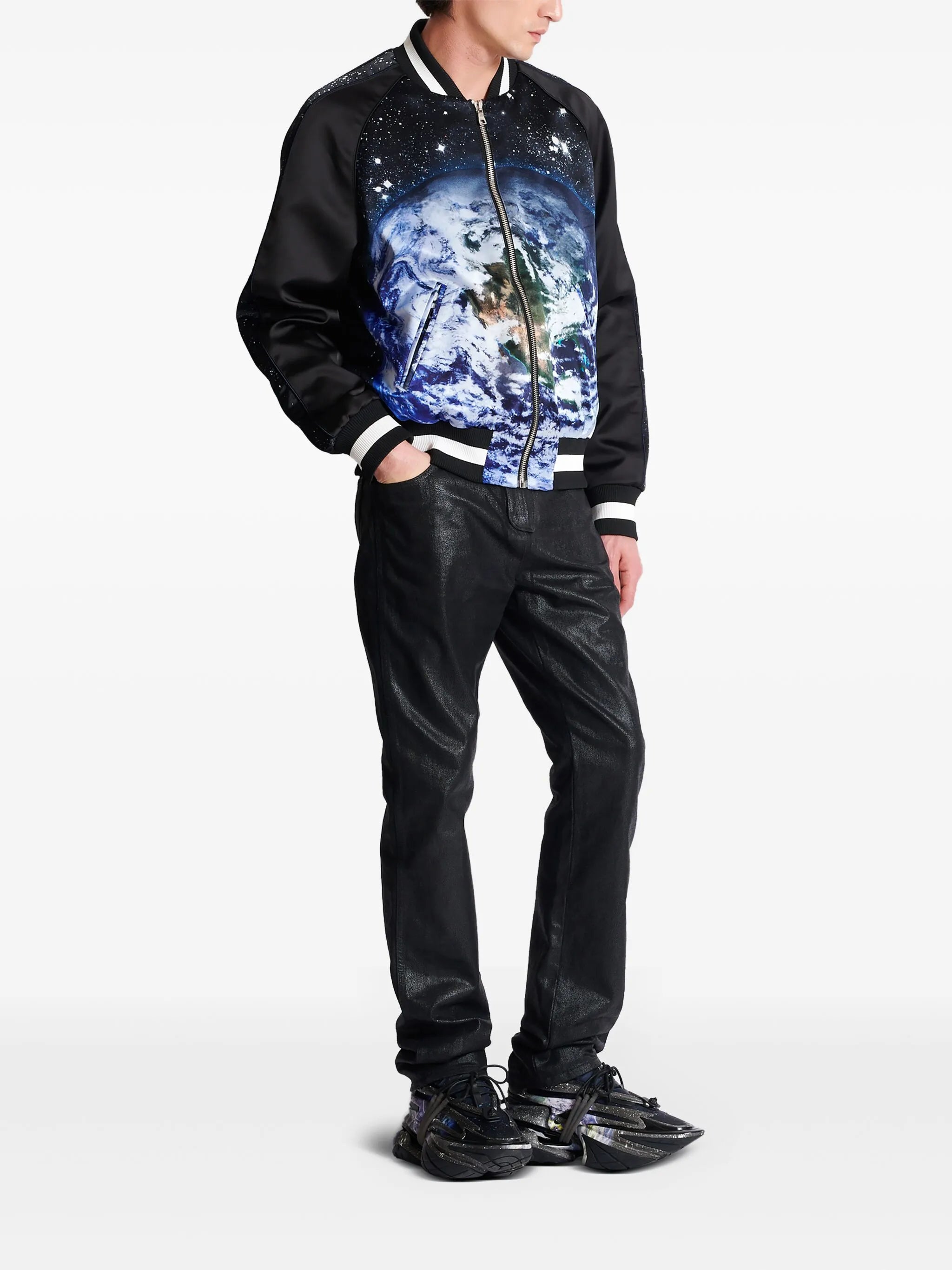 Earth & Stars varsity jacket