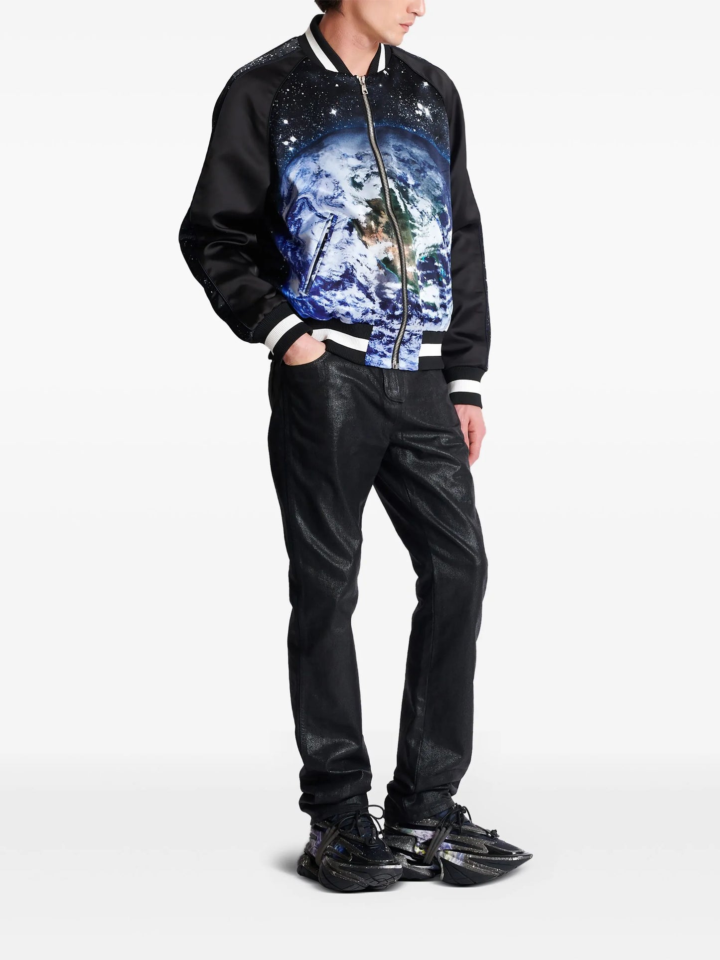 Earth & Stars varsity jacket