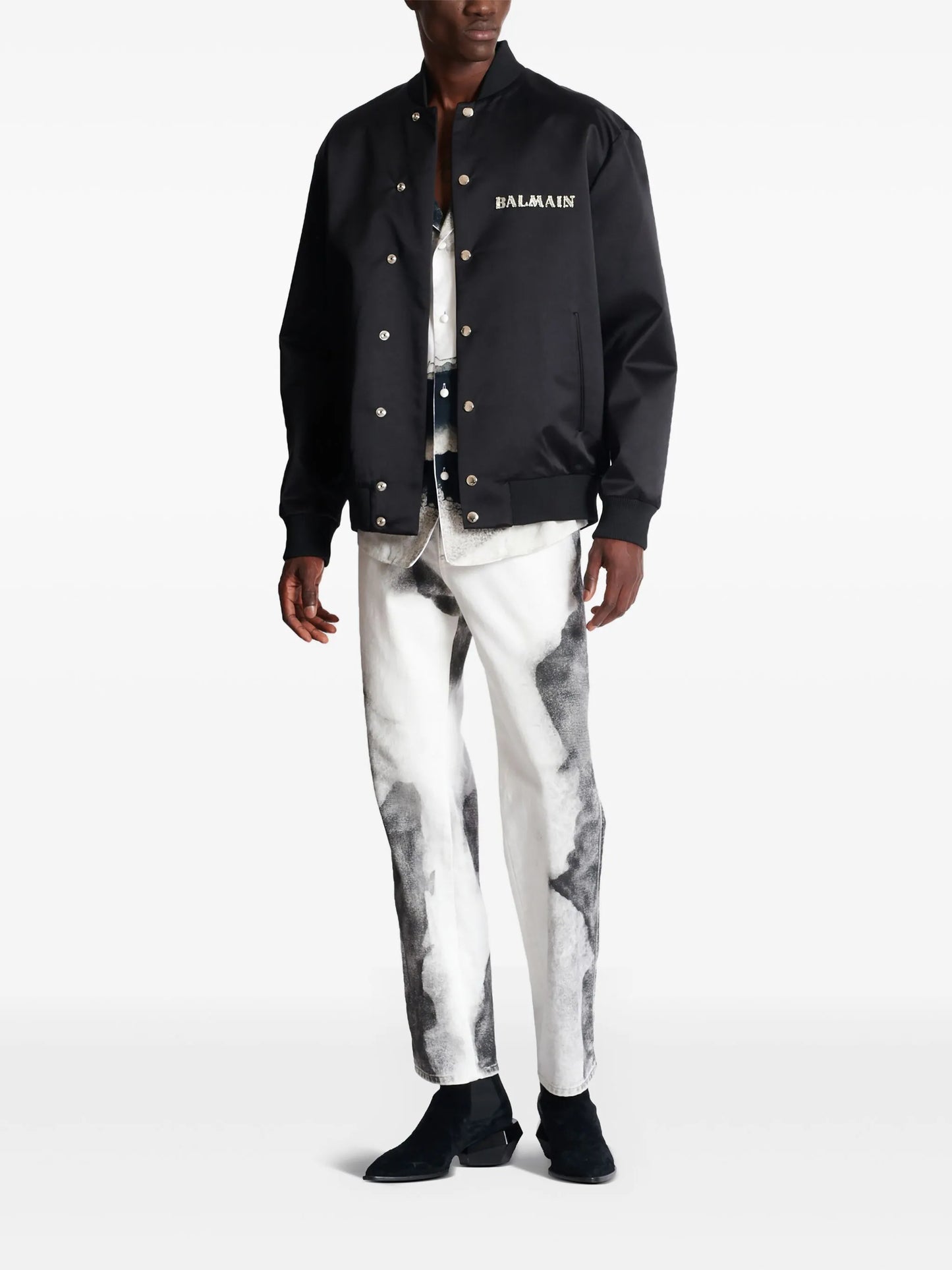 Moon Print jeans