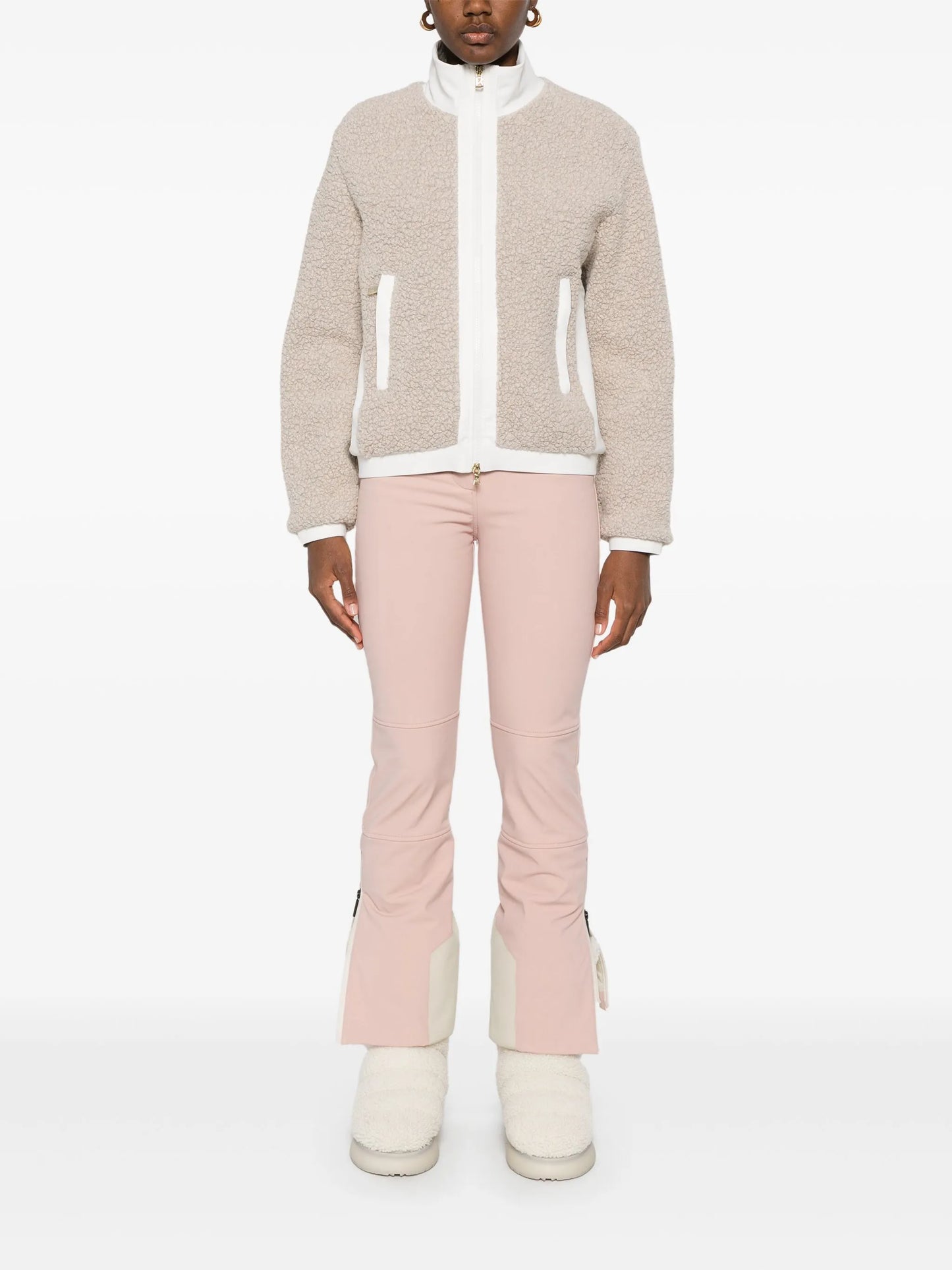 water-repellent ski trousers