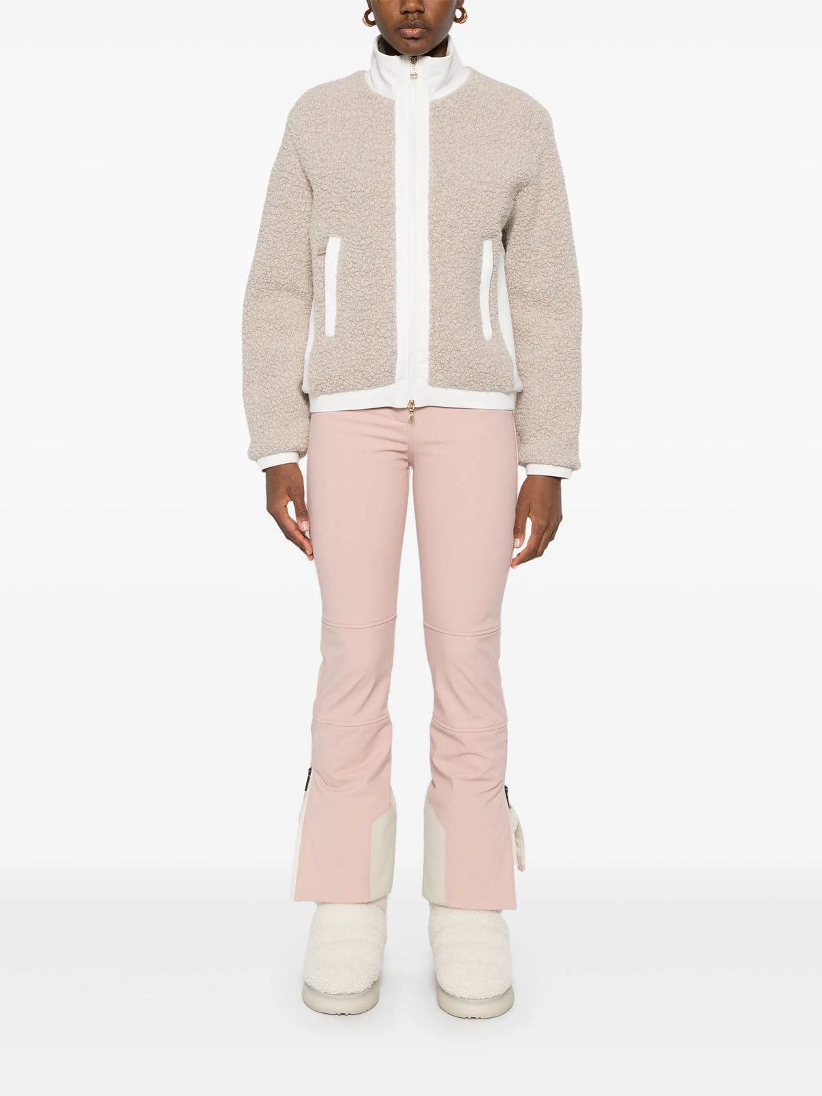 water-repellent ski trousers