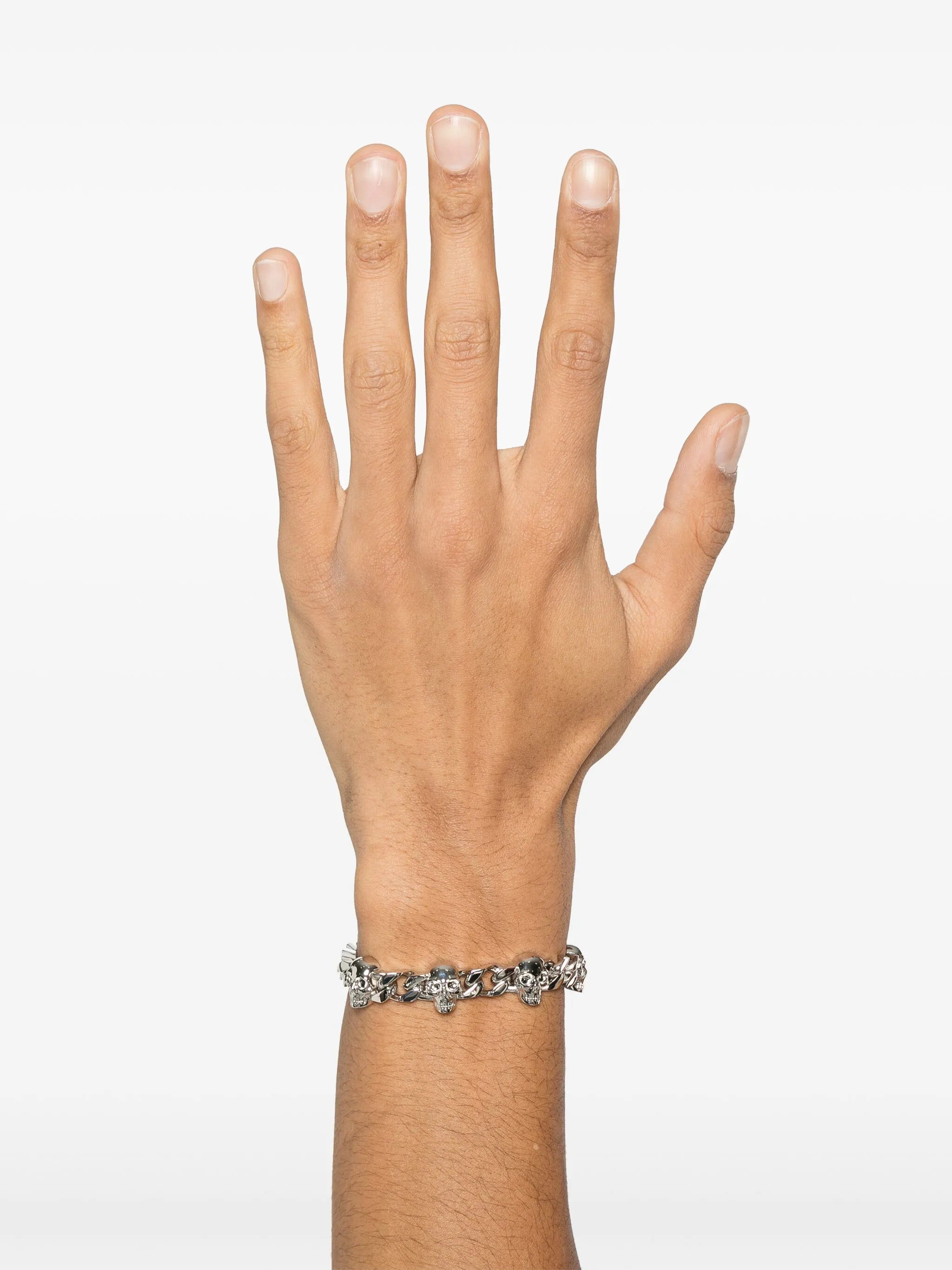 Skull chain bracelet