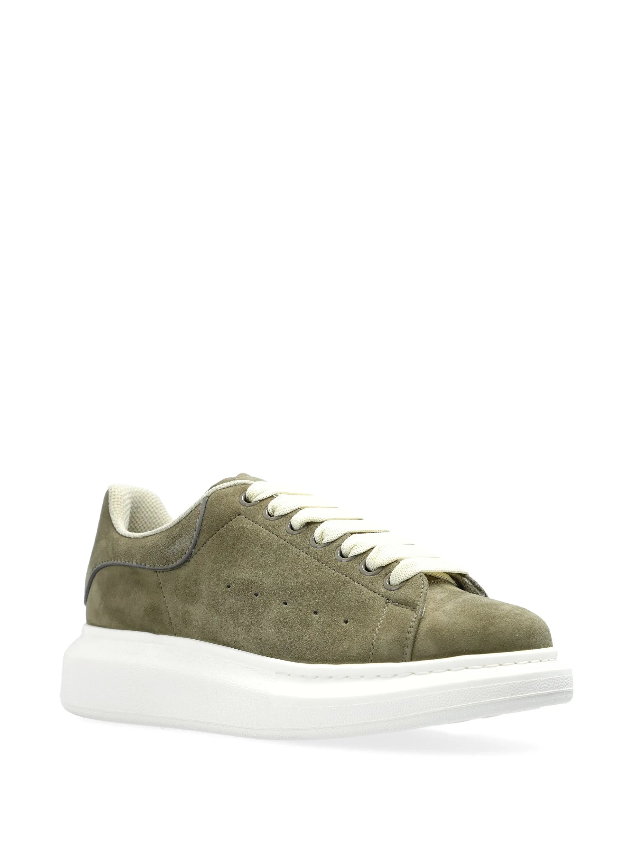 Oversized suede sneakers
