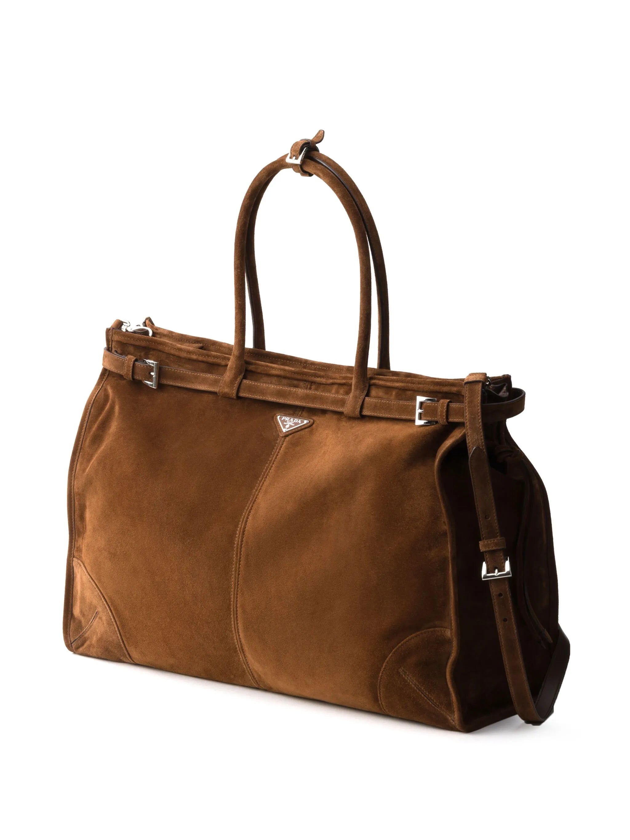 Bonnie suede tote bag