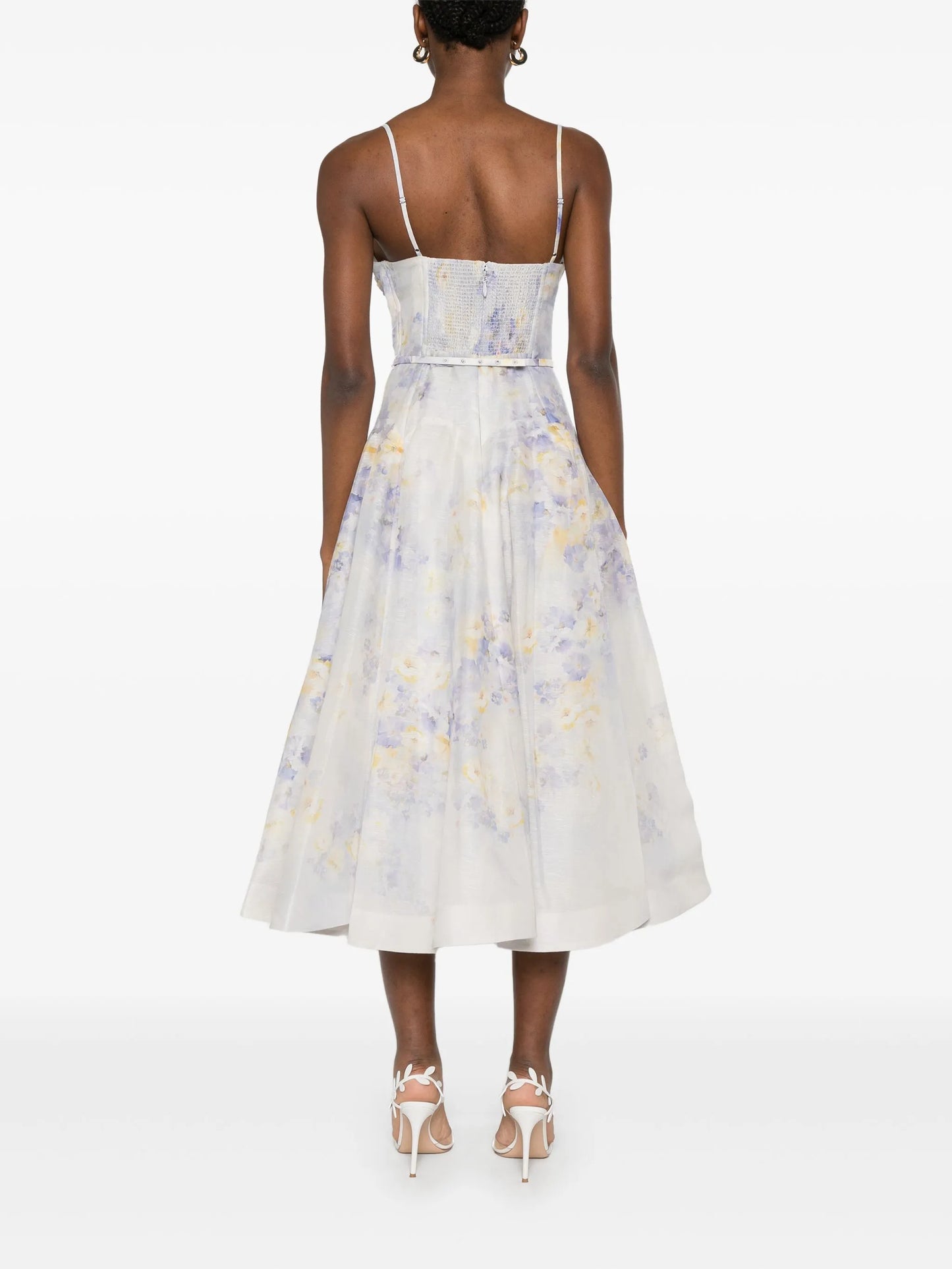 Crush midi dress