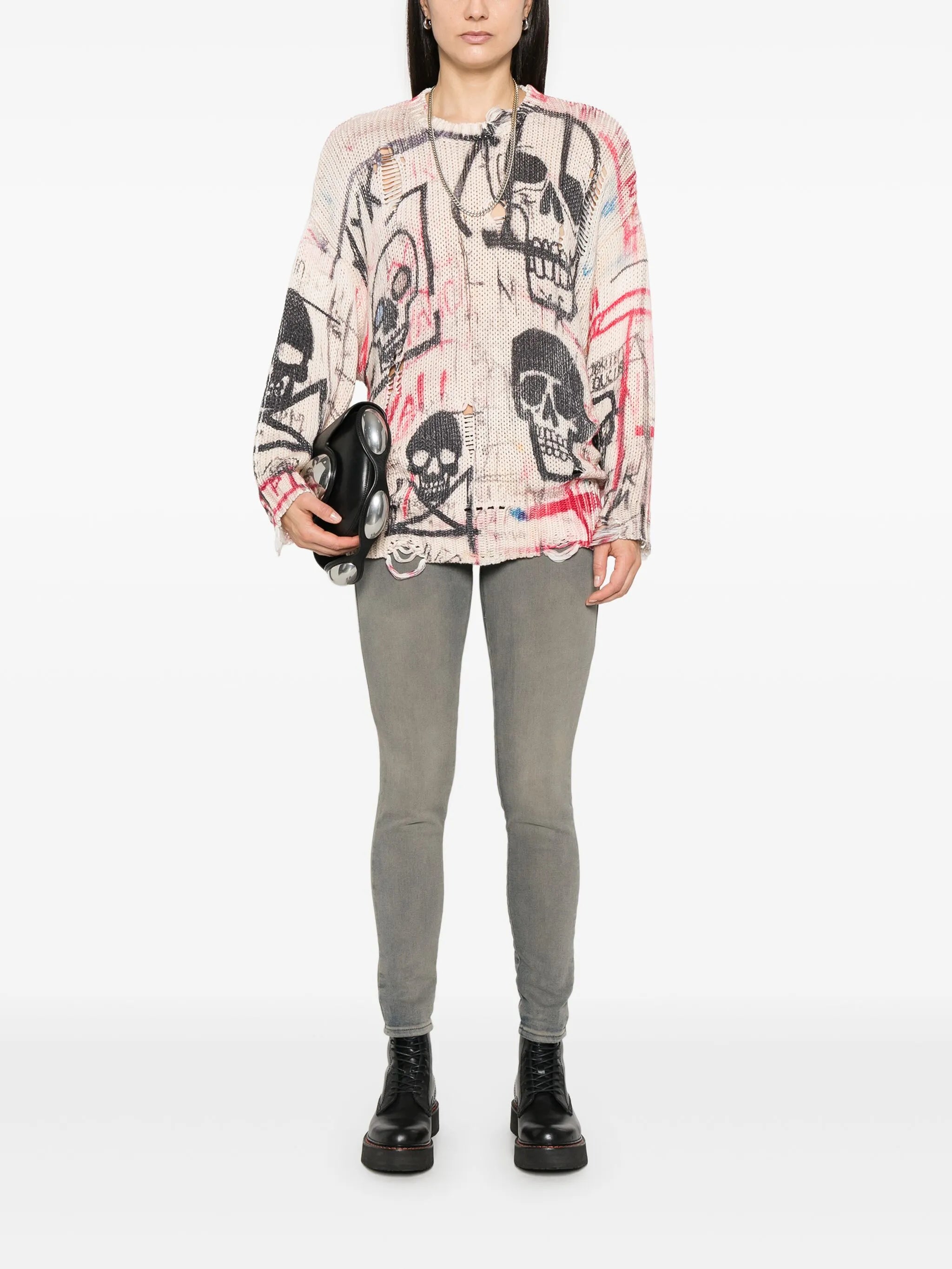 printed sweater