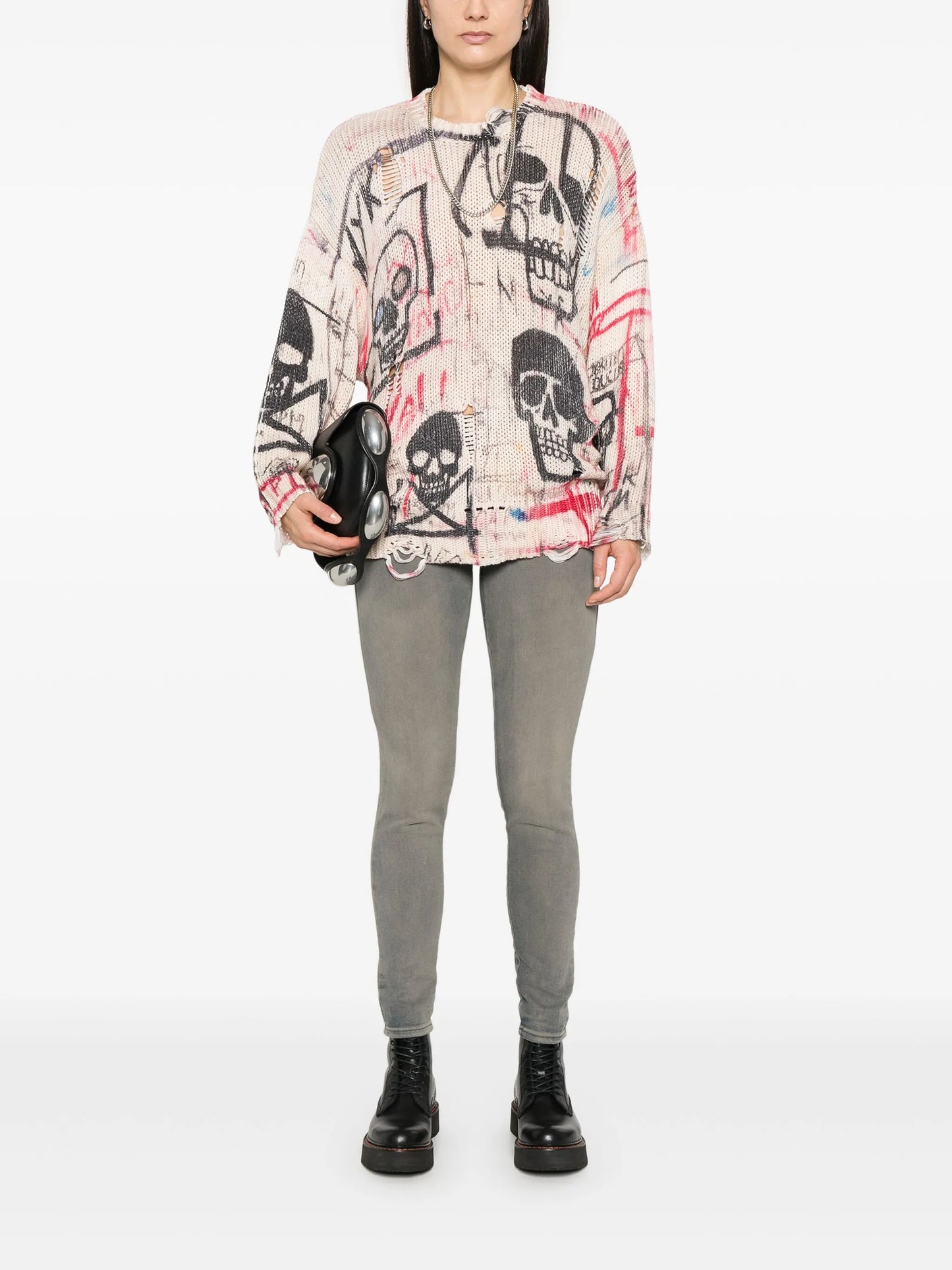 printed sweater