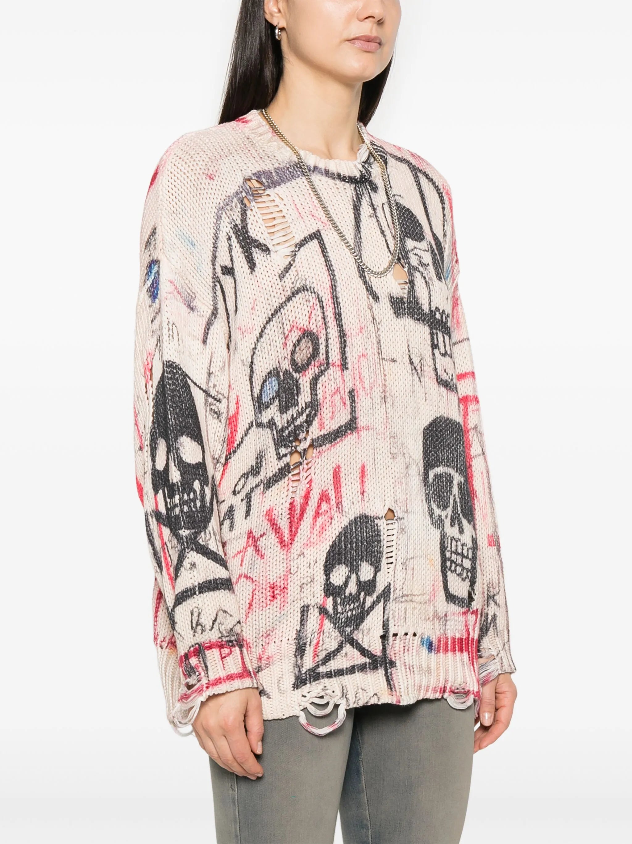 printed sweater