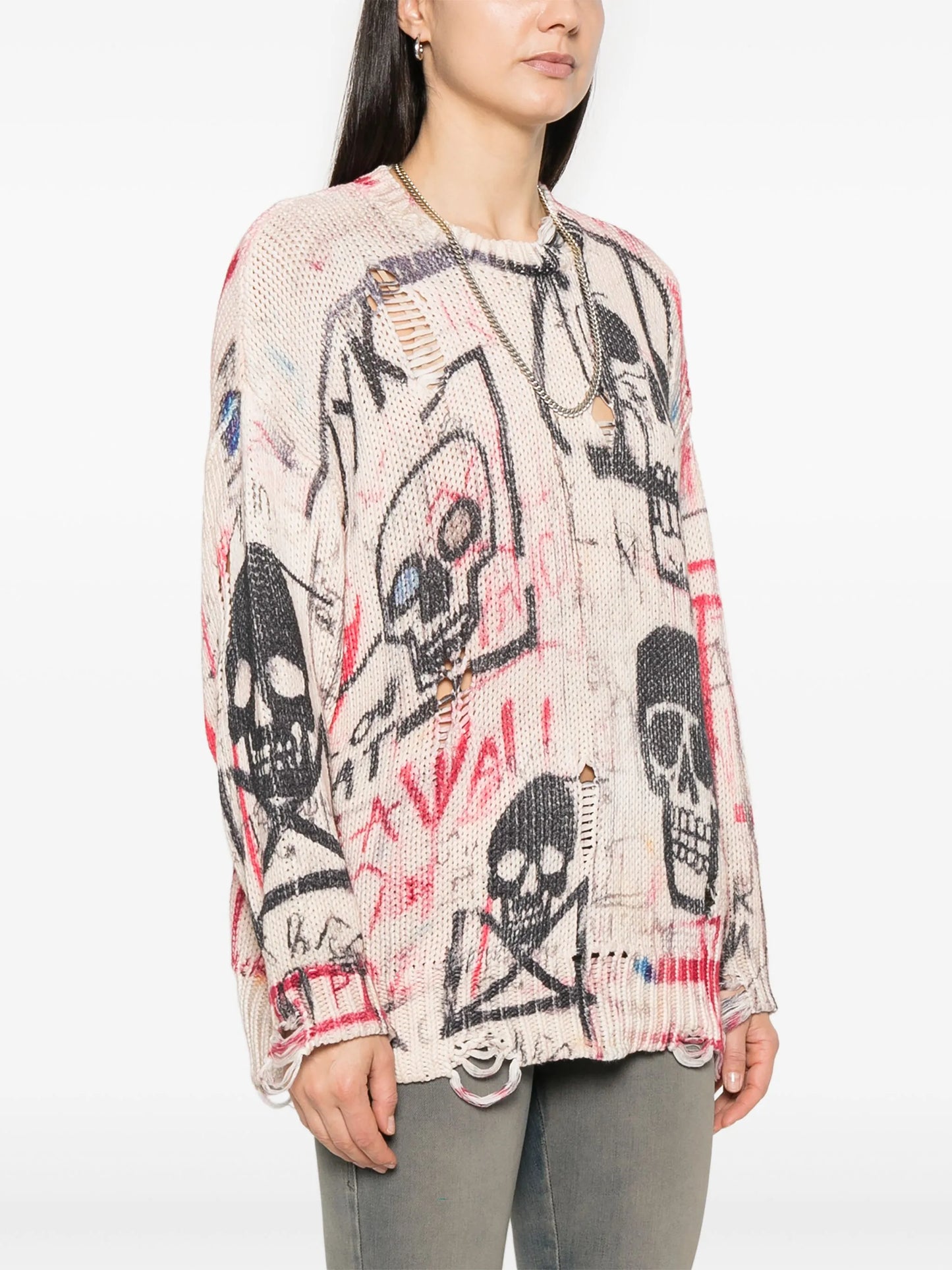 printed sweater