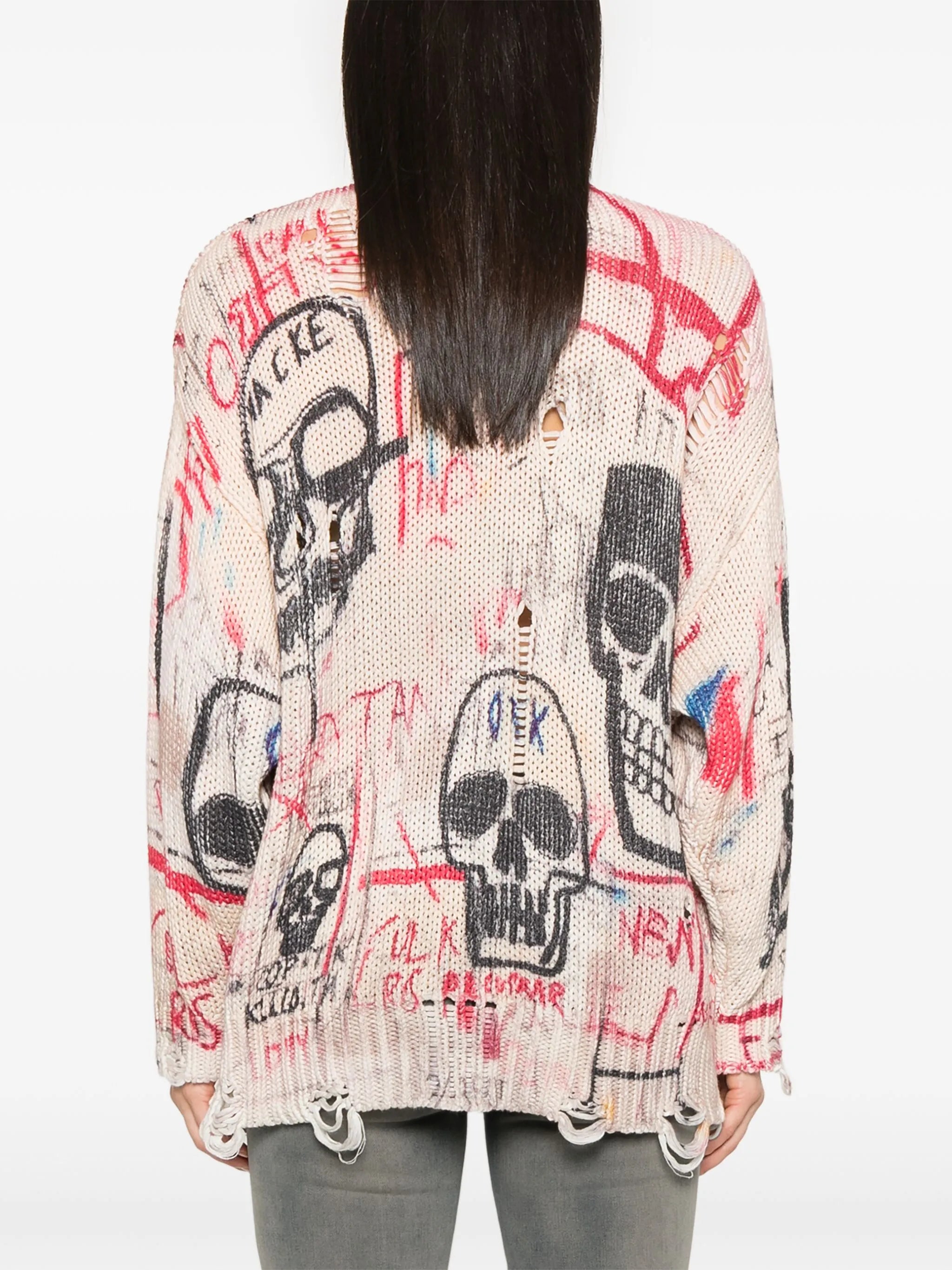 printed sweater