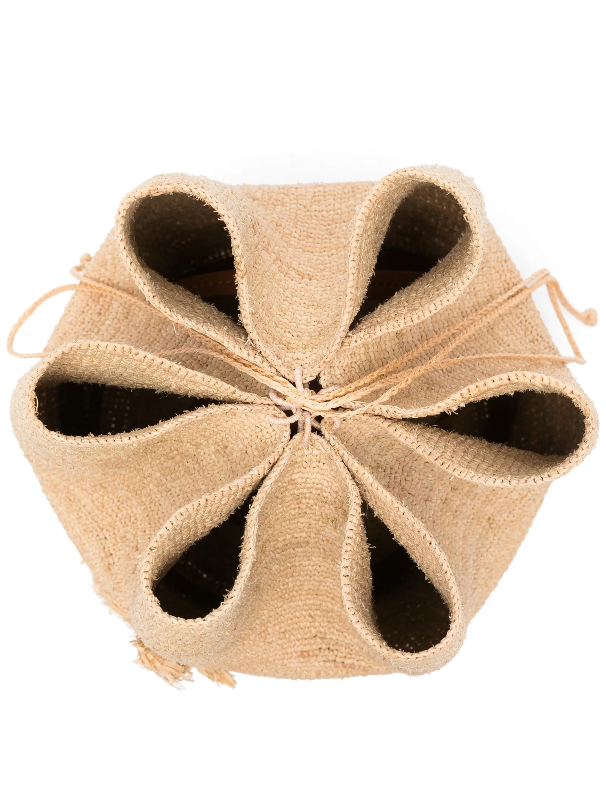 woven monogram shoulder bag