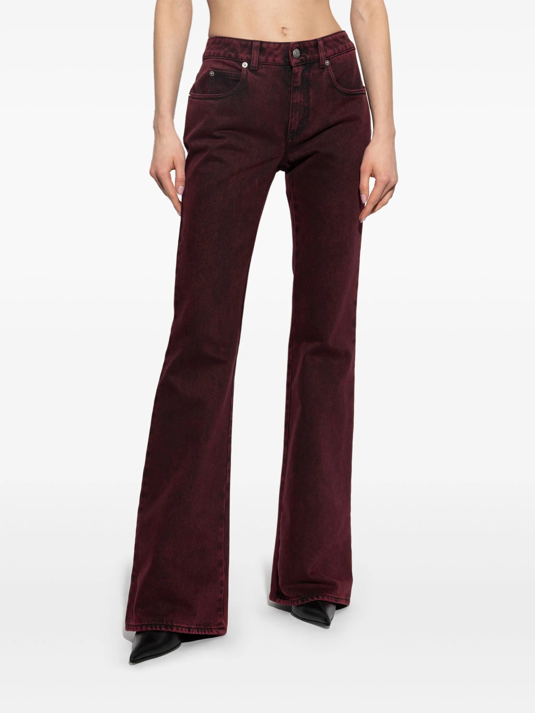flared jeans