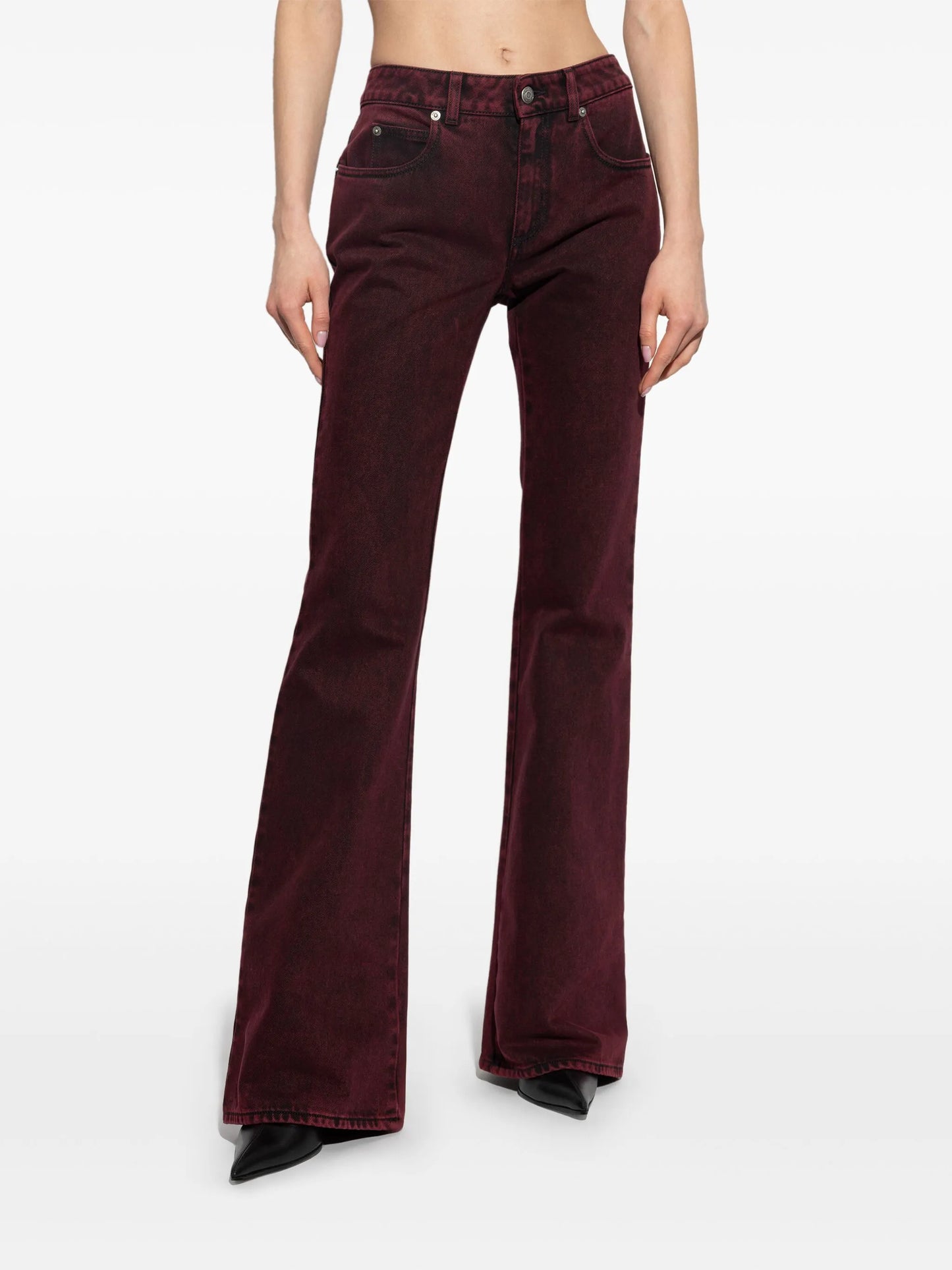 flared jeans