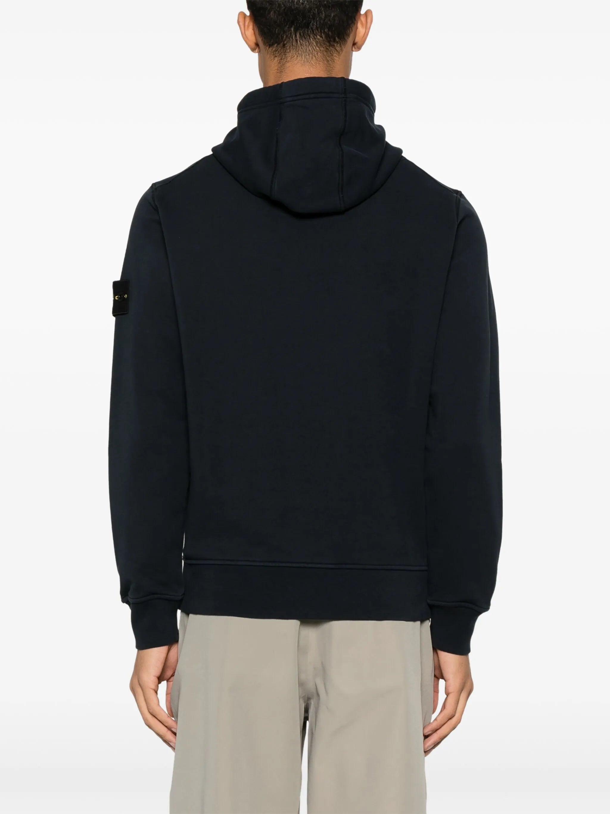 Compass-badge hoodie