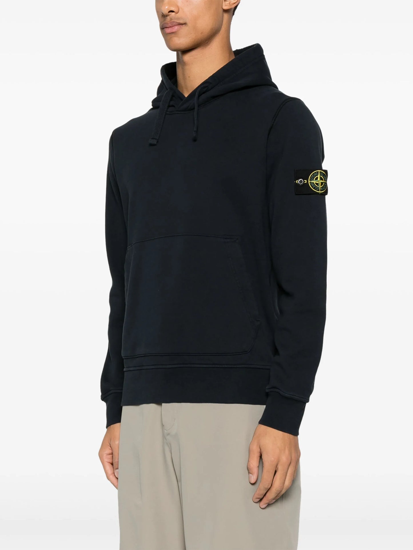 Compass-badge hoodie