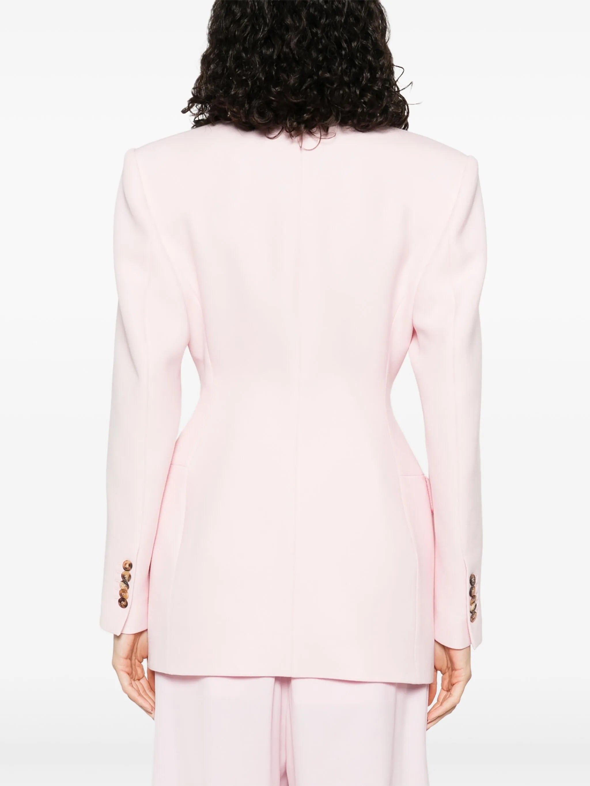 double-breasted blazer