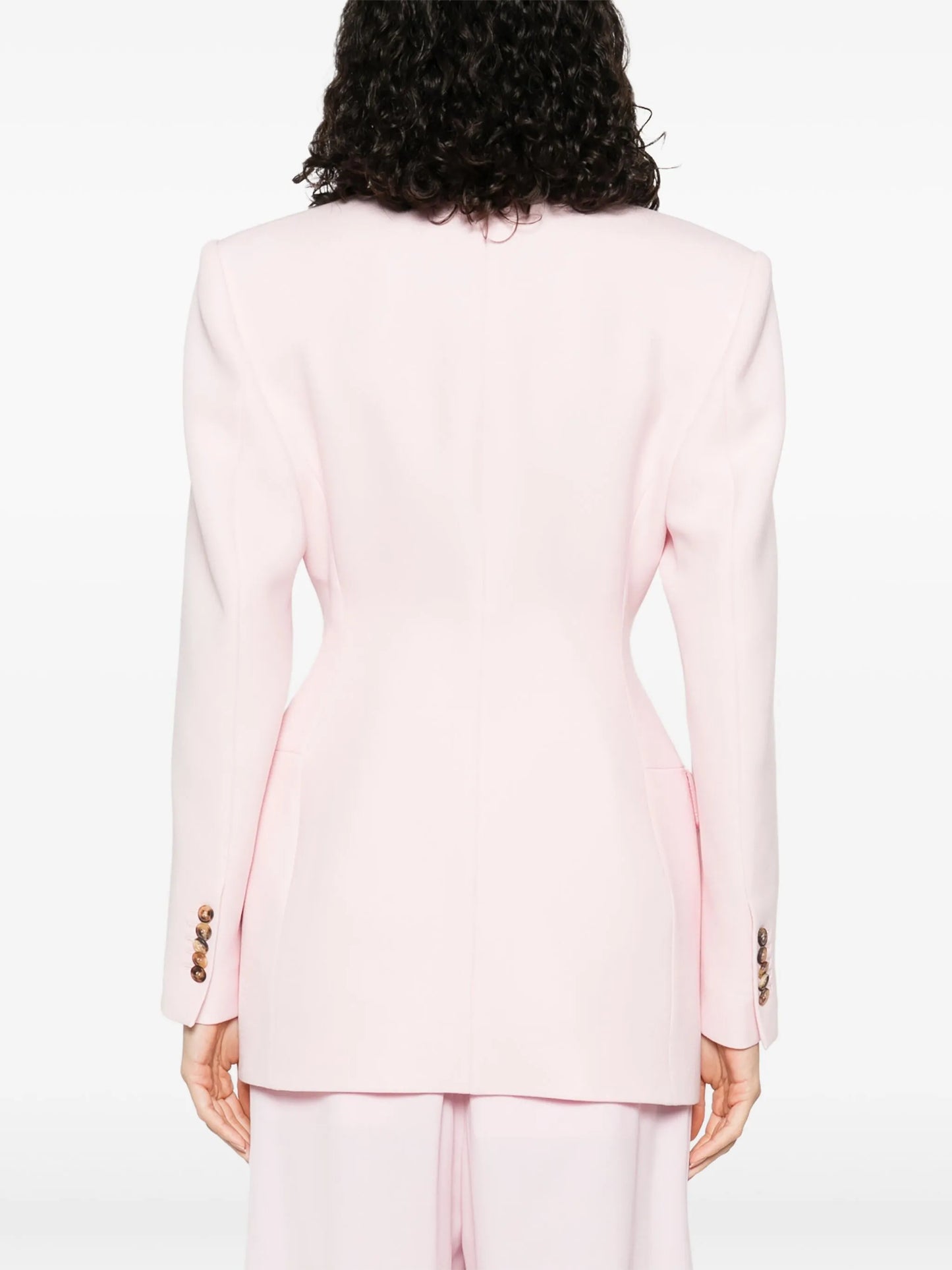 double-breasted blazer