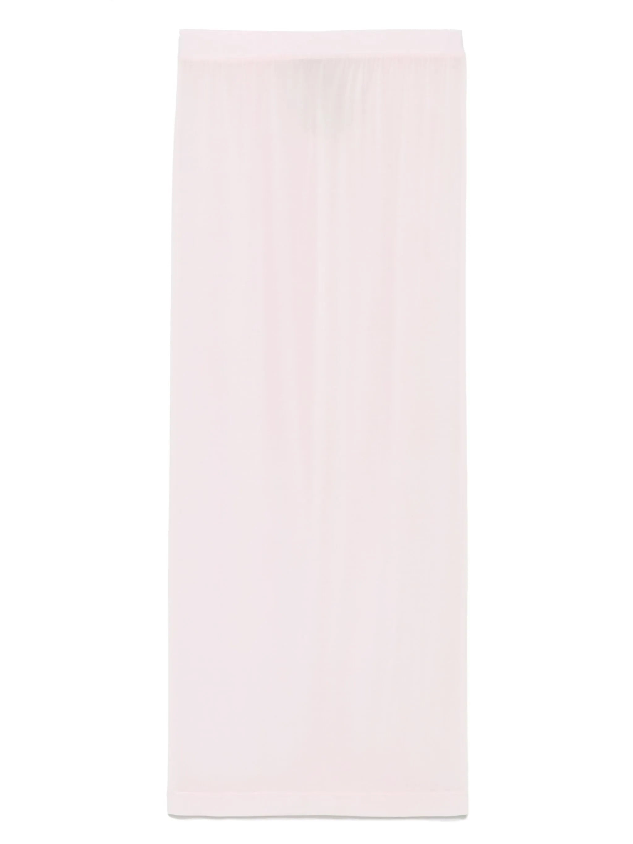 sheer tube midi skirt