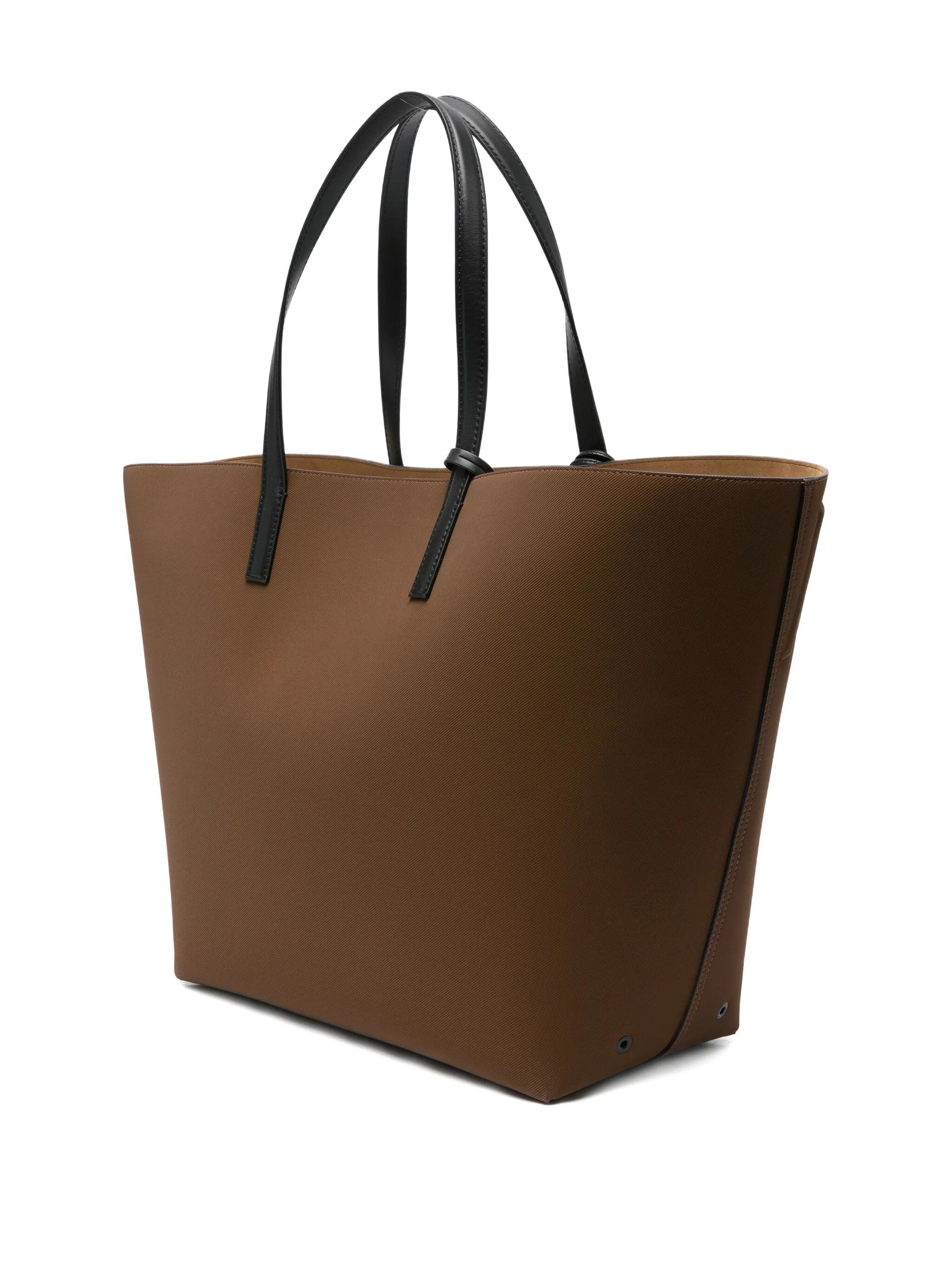 large leather tote bag