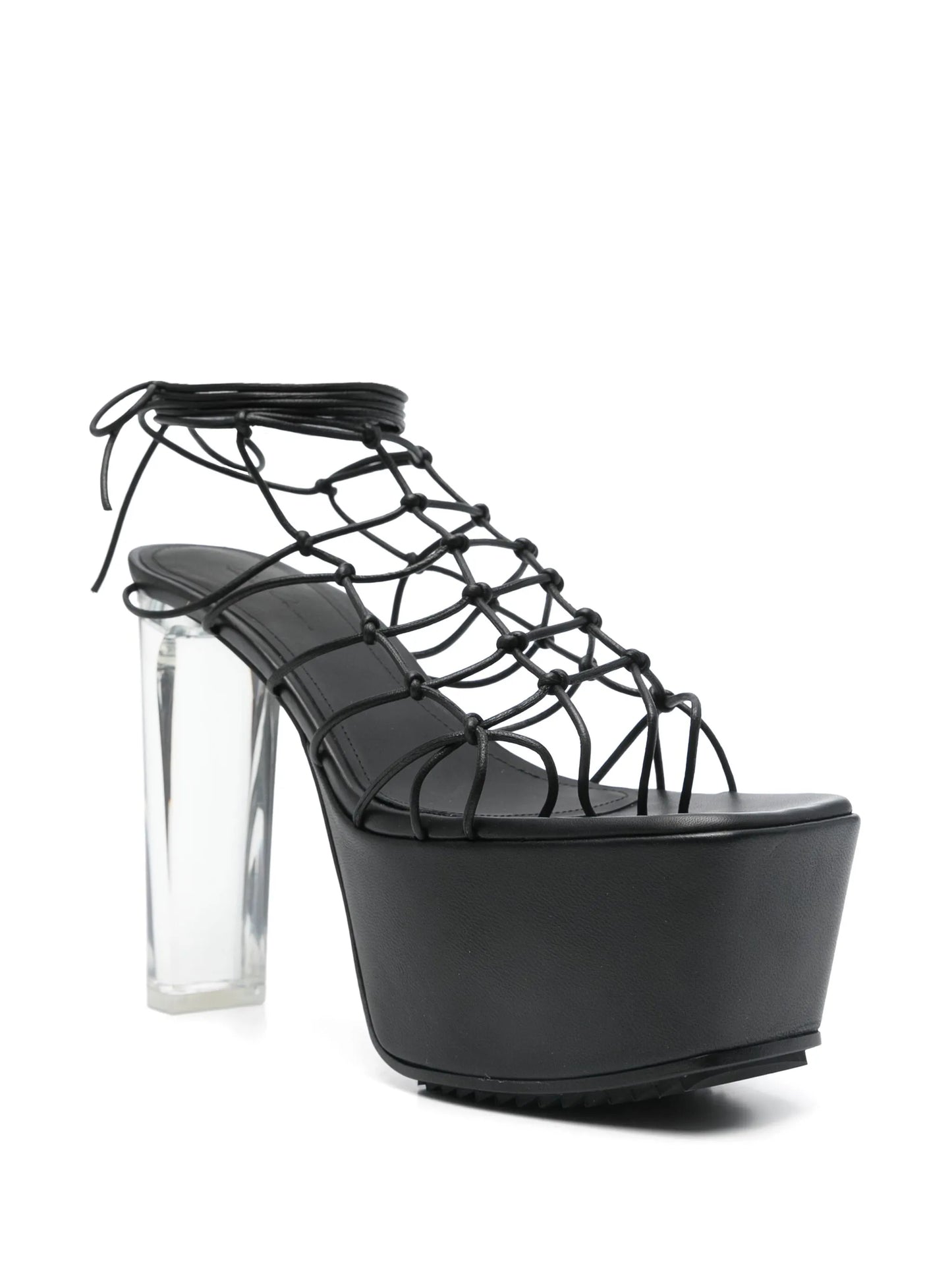 130mm Web Platform sandals