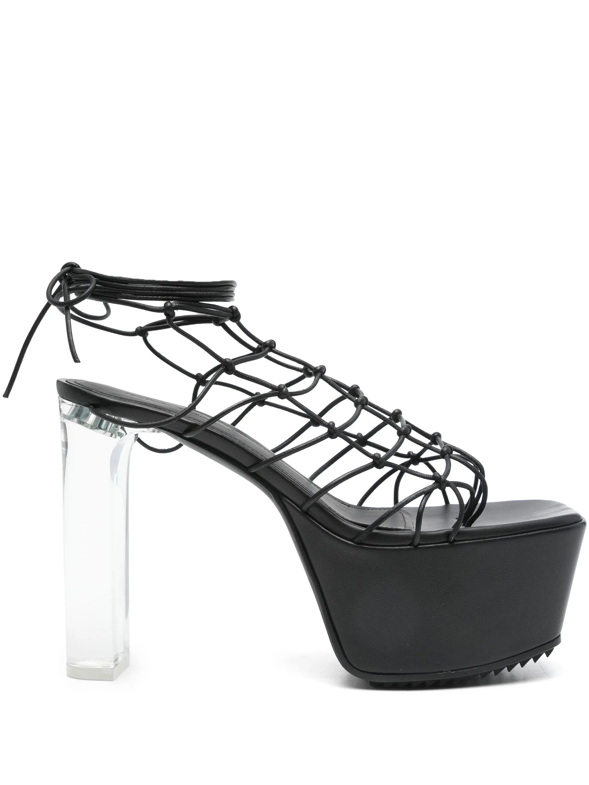 130mm Web Platform sandals