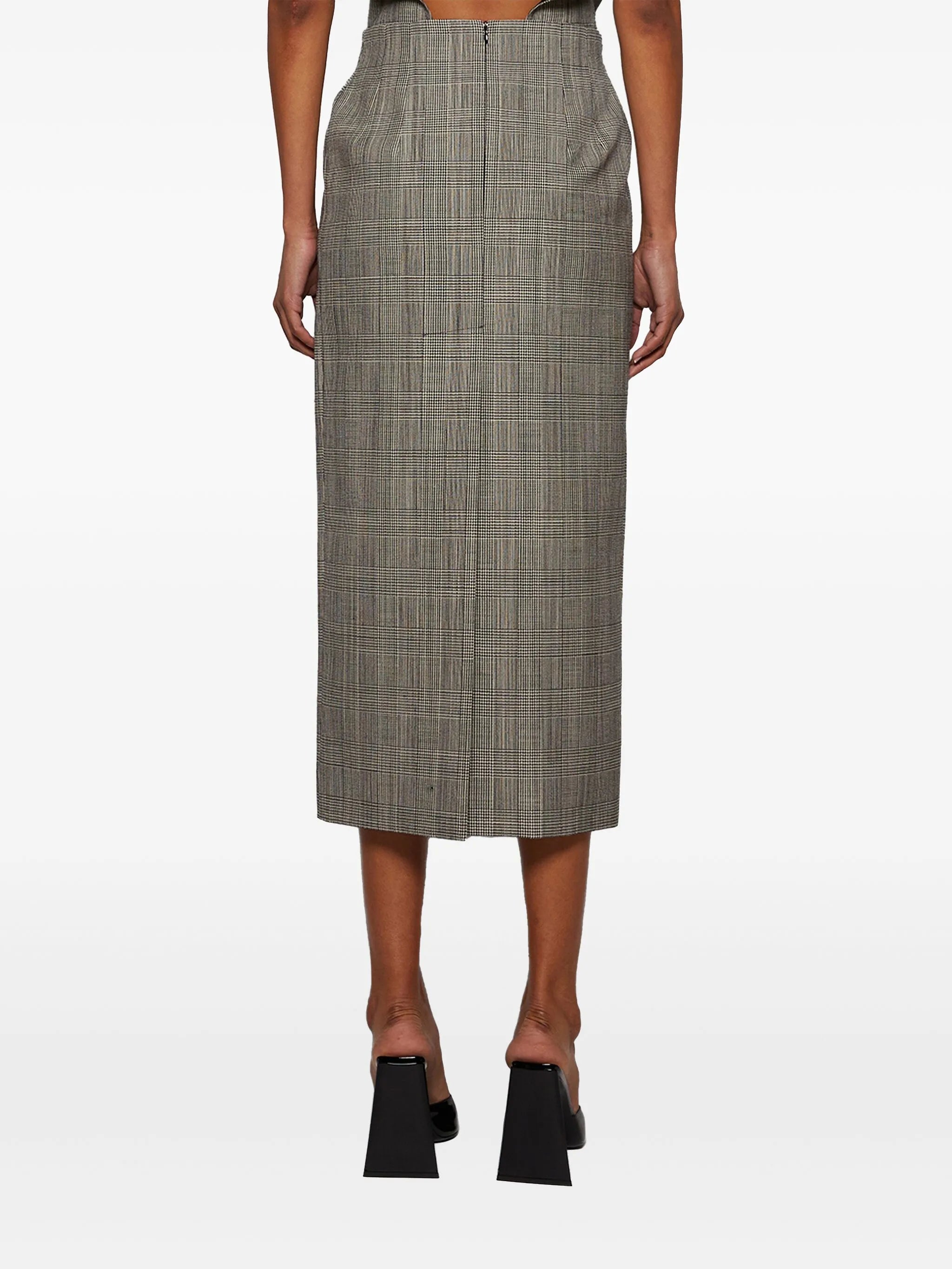 Contour midi skirt