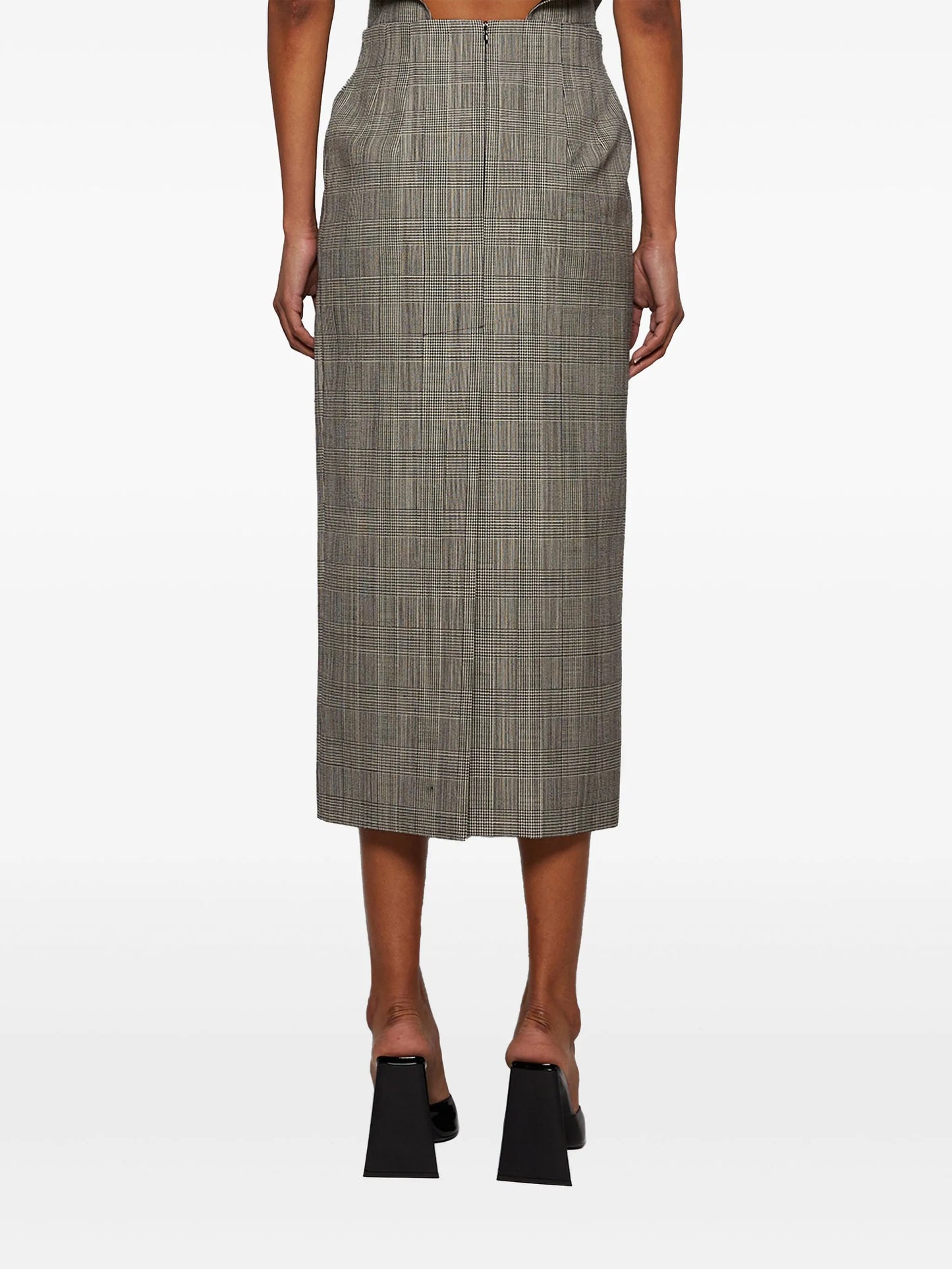 Contour midi skirt
