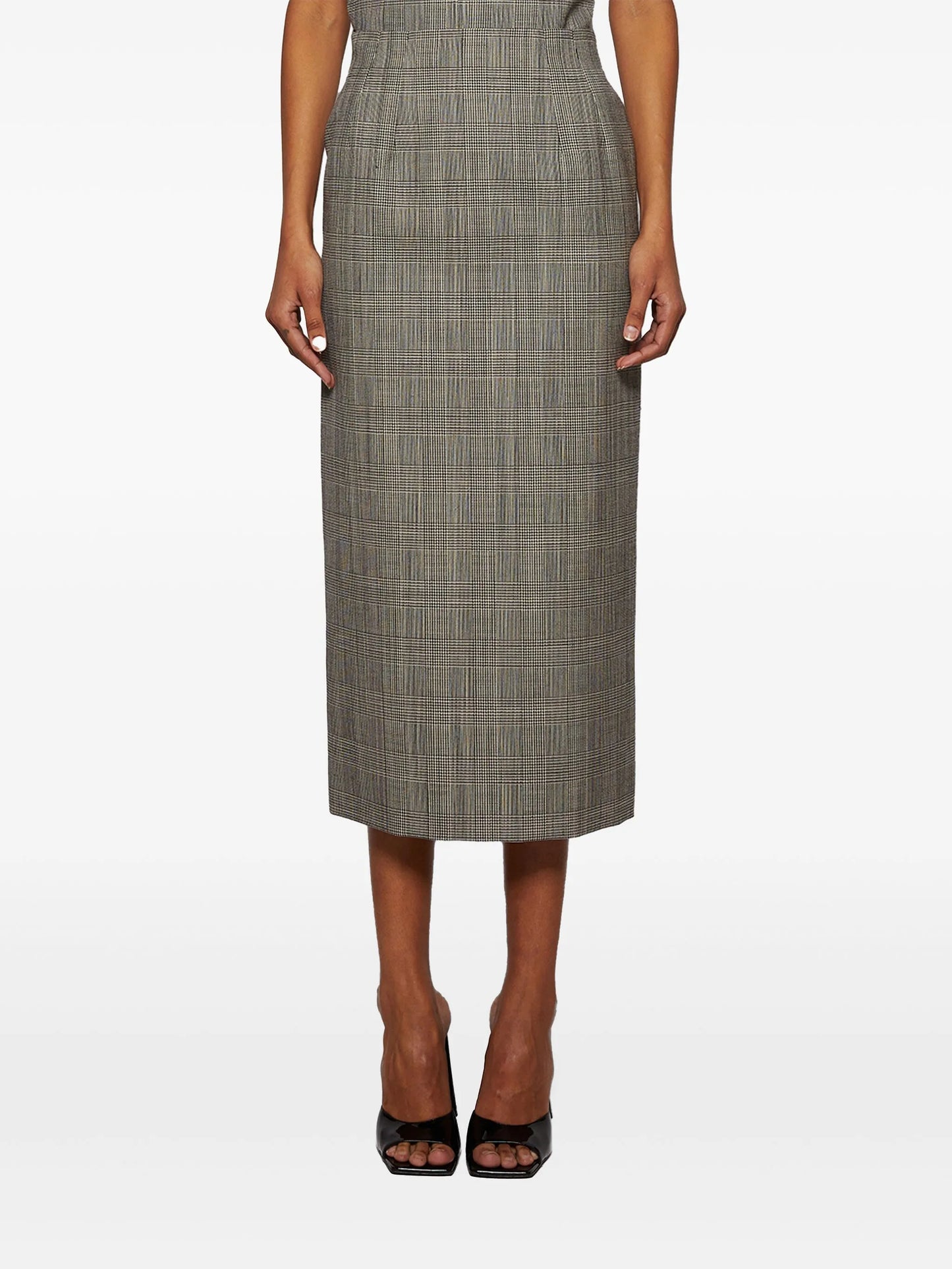 Contour midi skirt