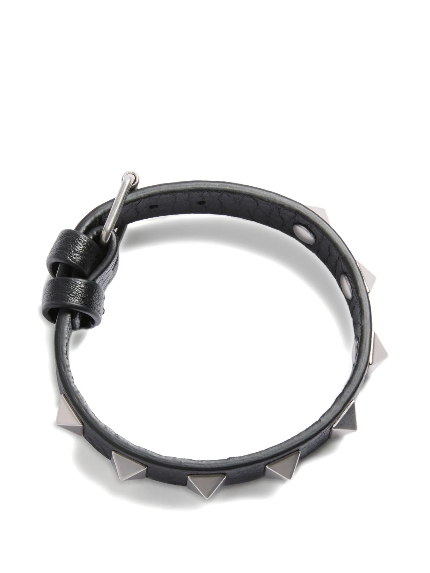 Val Rockstud leather bracelet