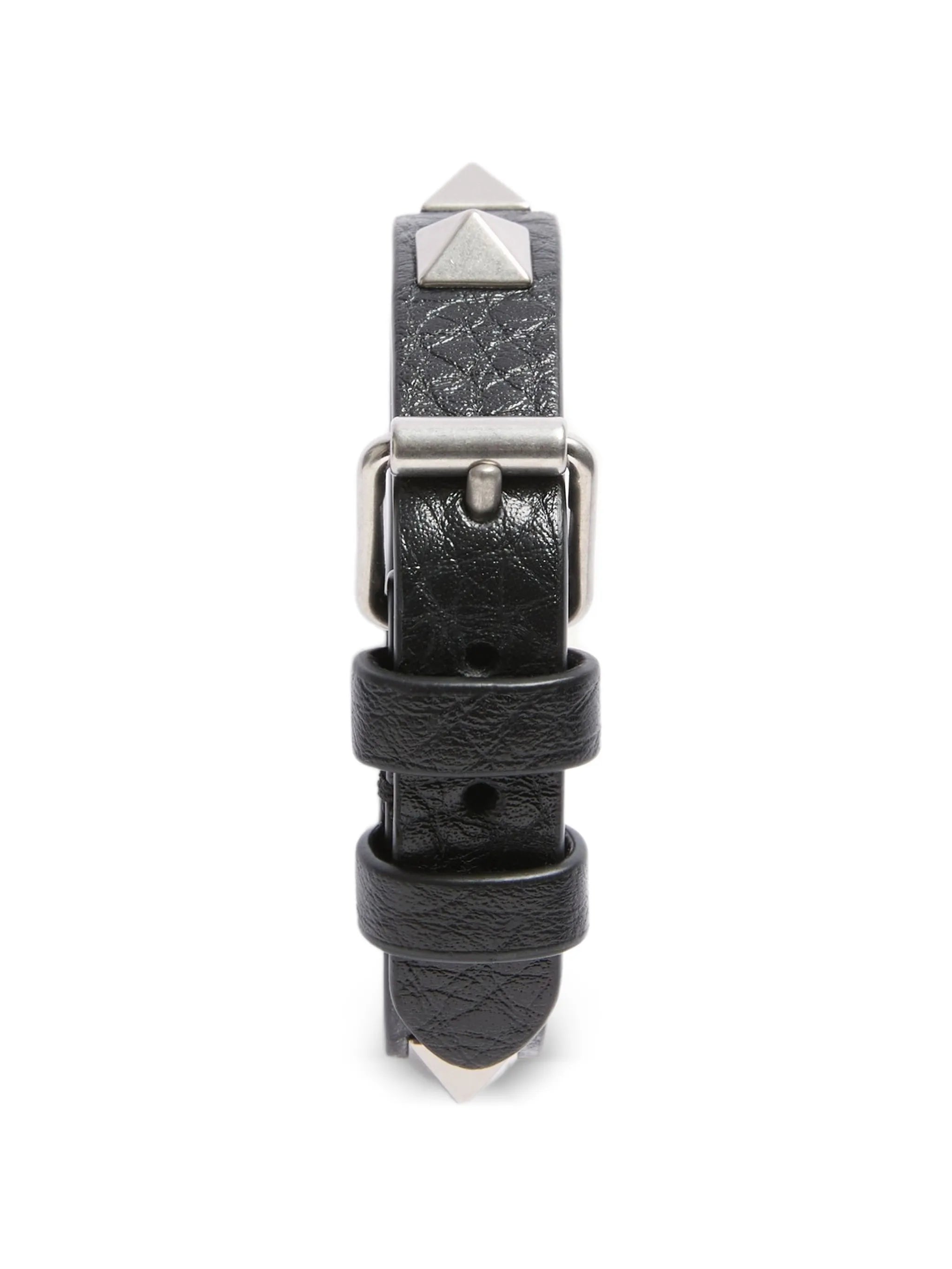 Val Rockstud leather bracelet