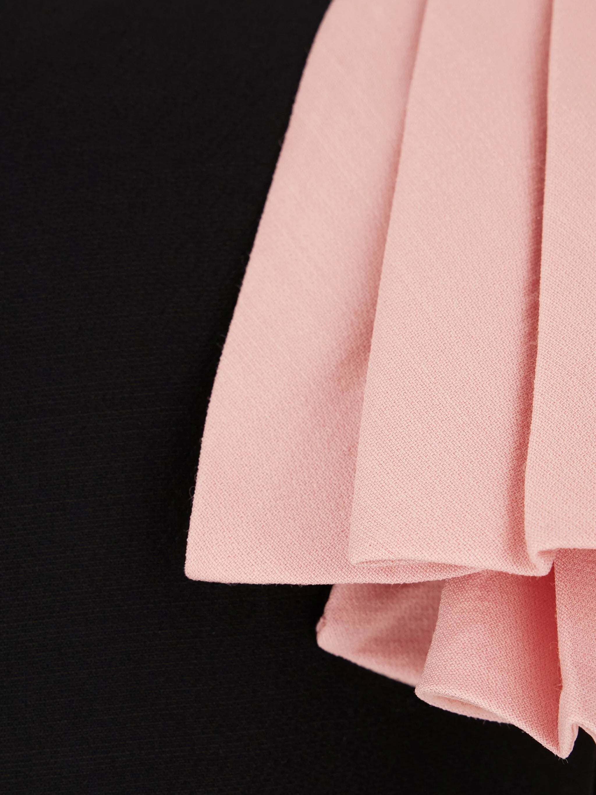 crepe mini dress - Thumbnail 3