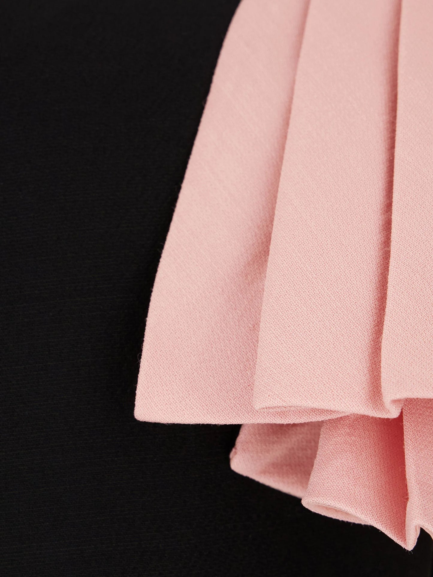 crepe mini dress