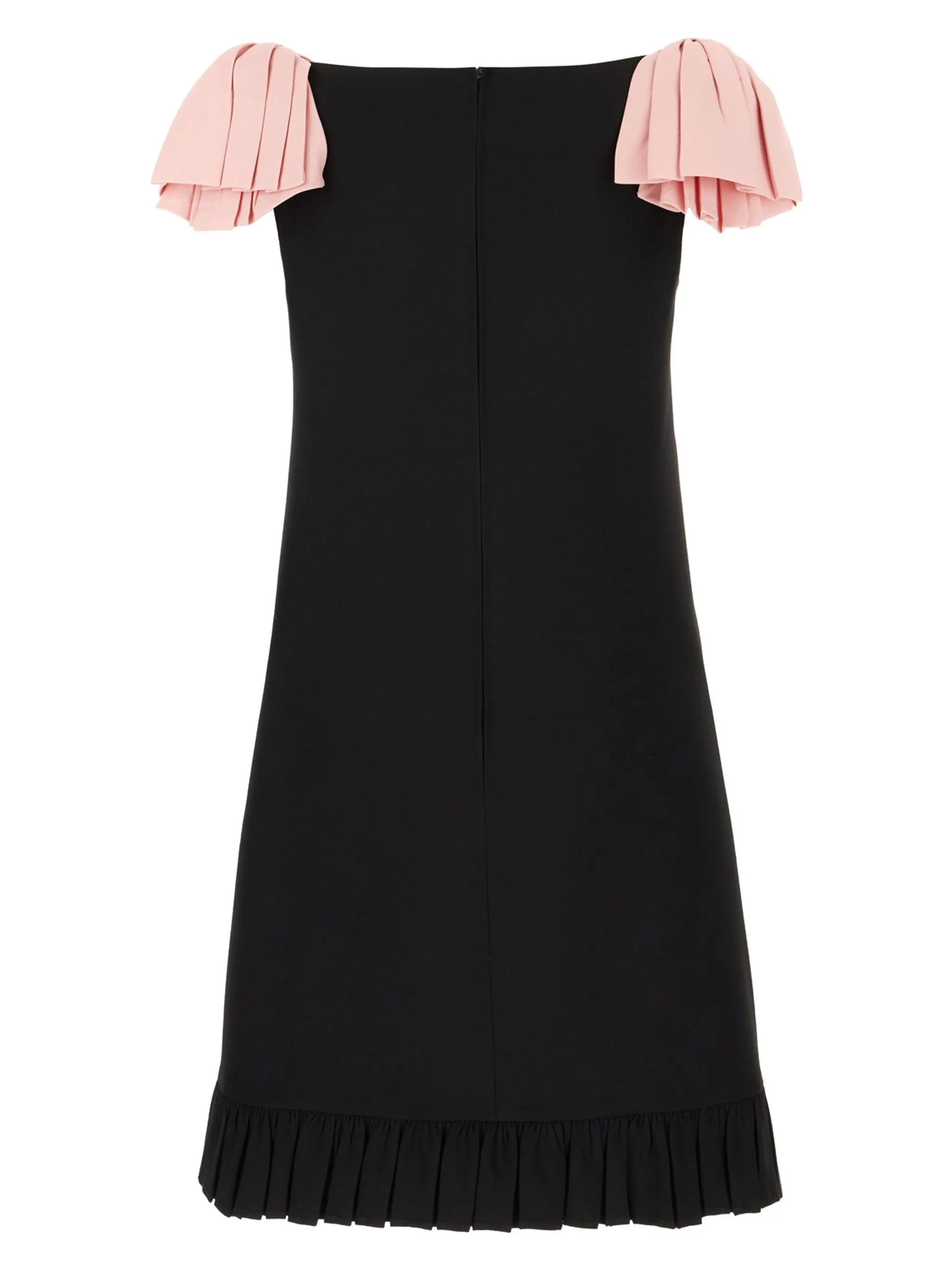 crepe mini dress - Thumbnail 2